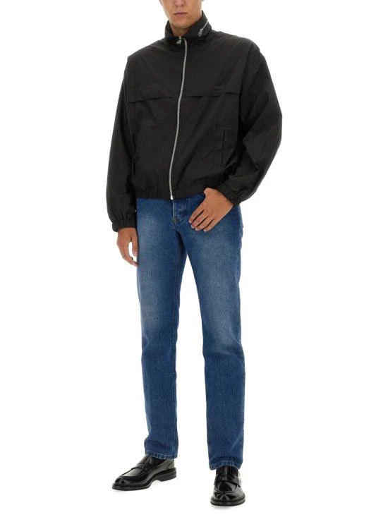 AMI UJK058PA0009001 Jacket - Black - Image 8