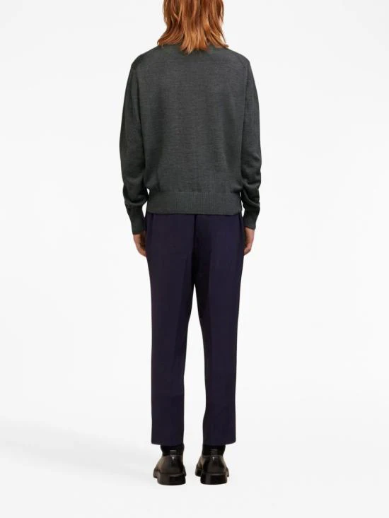 AMI HKS111KN0025055 Sweater - Gray - Image 5