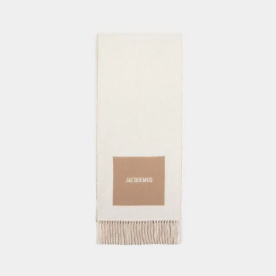 Jacquemus Scarf - Beige - Image 2