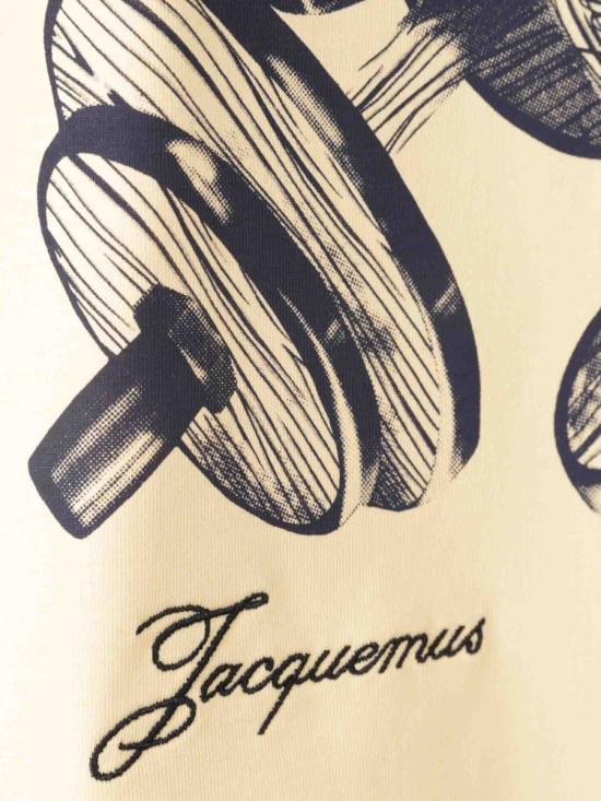 Jacquemus T-Shirt - Athletic Club Beige - Image 3