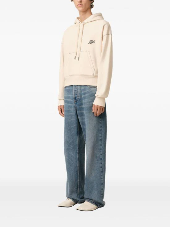 AMI Hoodie - White Creme - Image 6