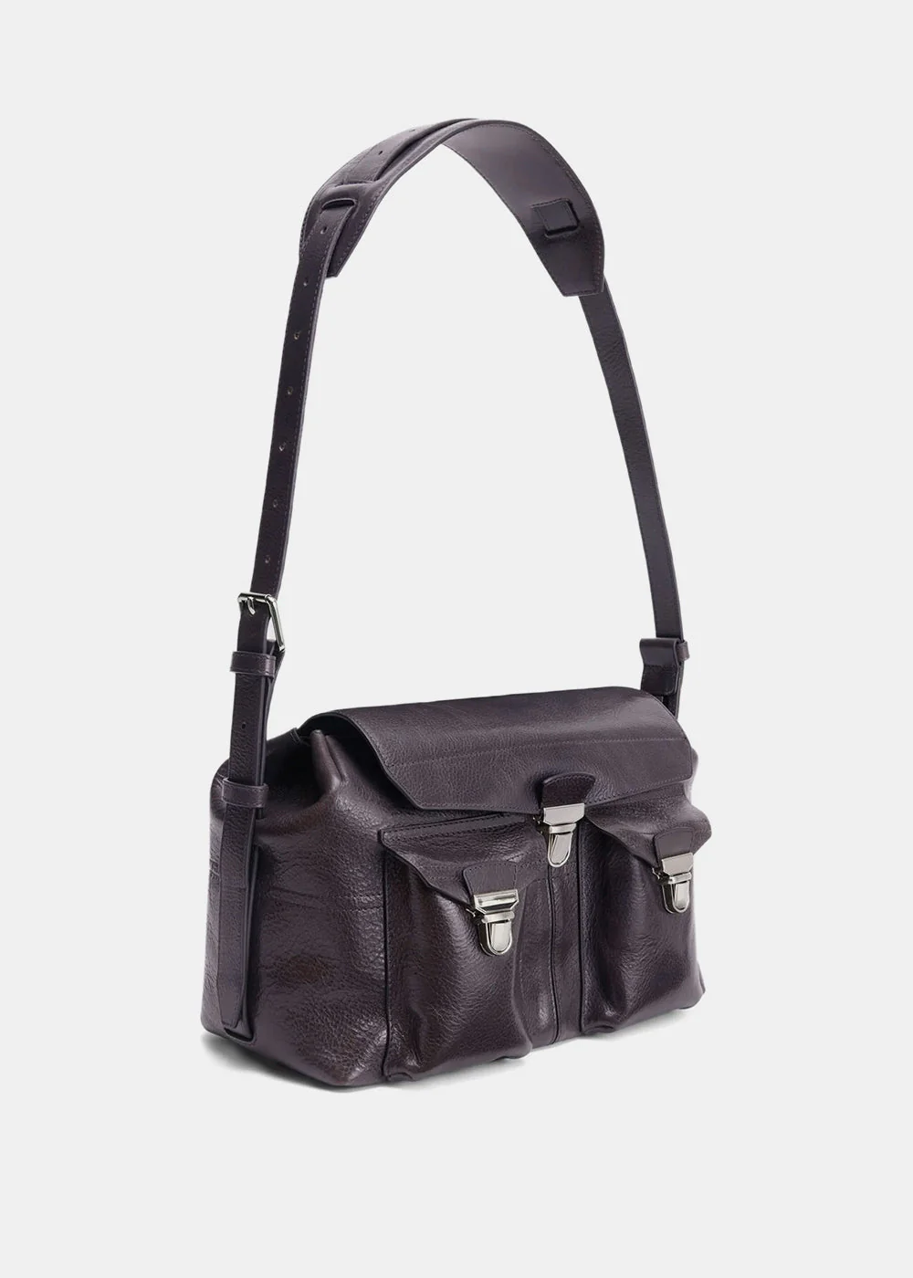 Lemaire Medium Gear Bag - Dark Mink - Image 4