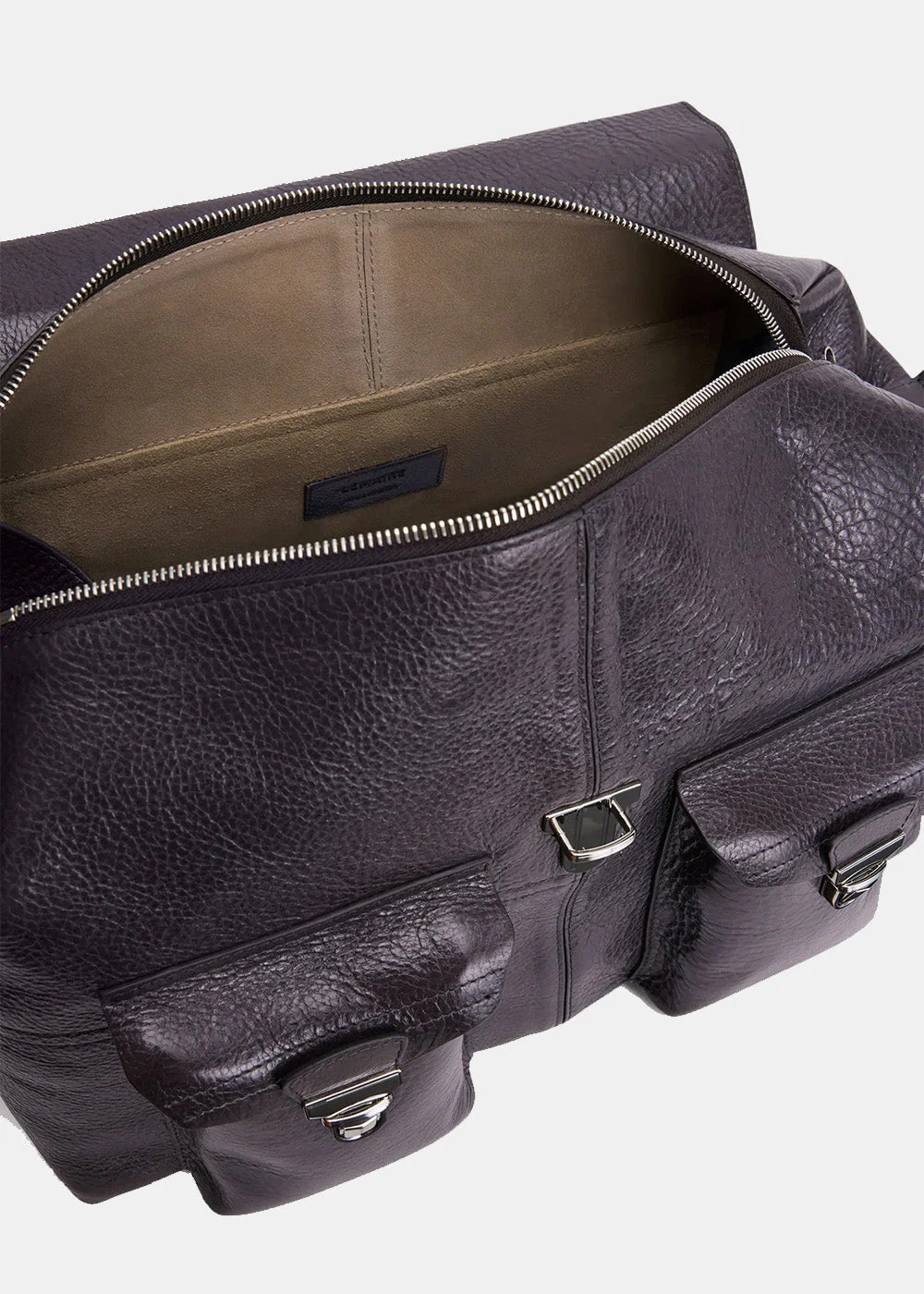 Lemaire Medium Gear Bag - Dark Mink - Image 5