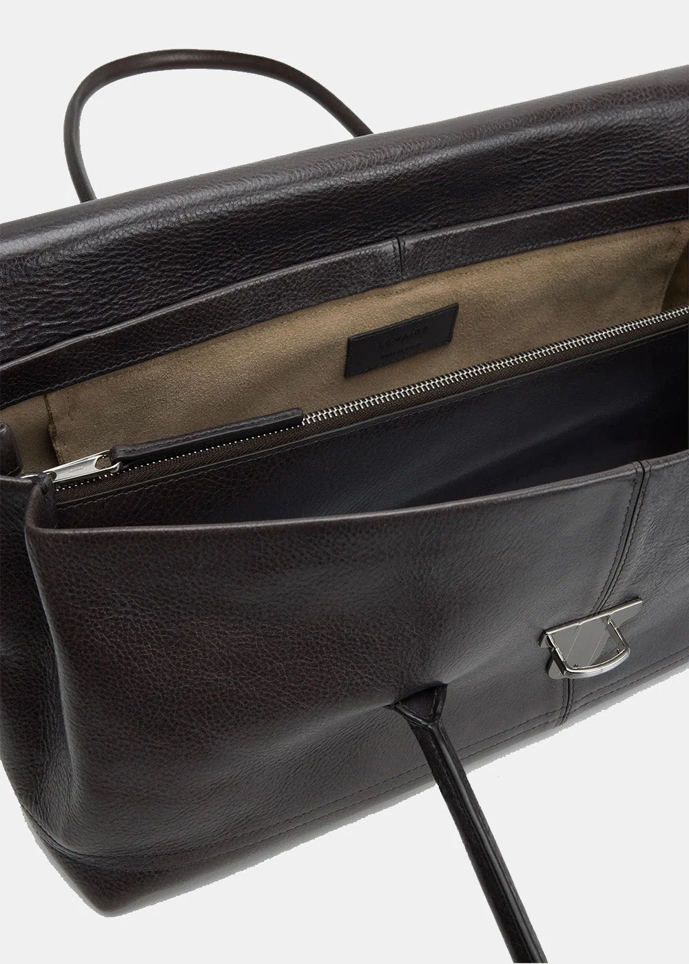 Lemaire Shoulder Gear Bag - Dark Mink - Image 5