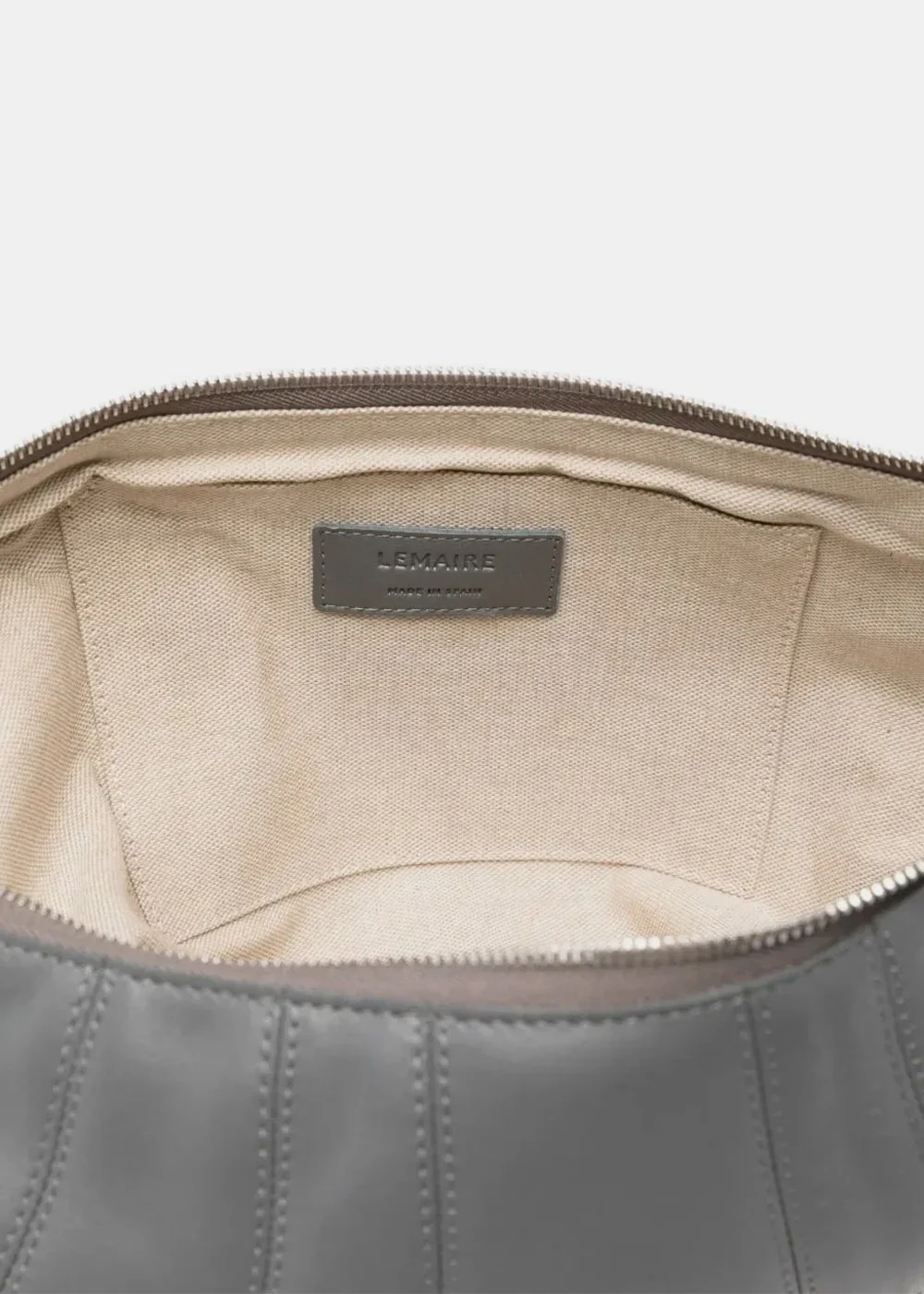 Lemaire Medium Croissant Bag - Smoked Pearl - Image 5