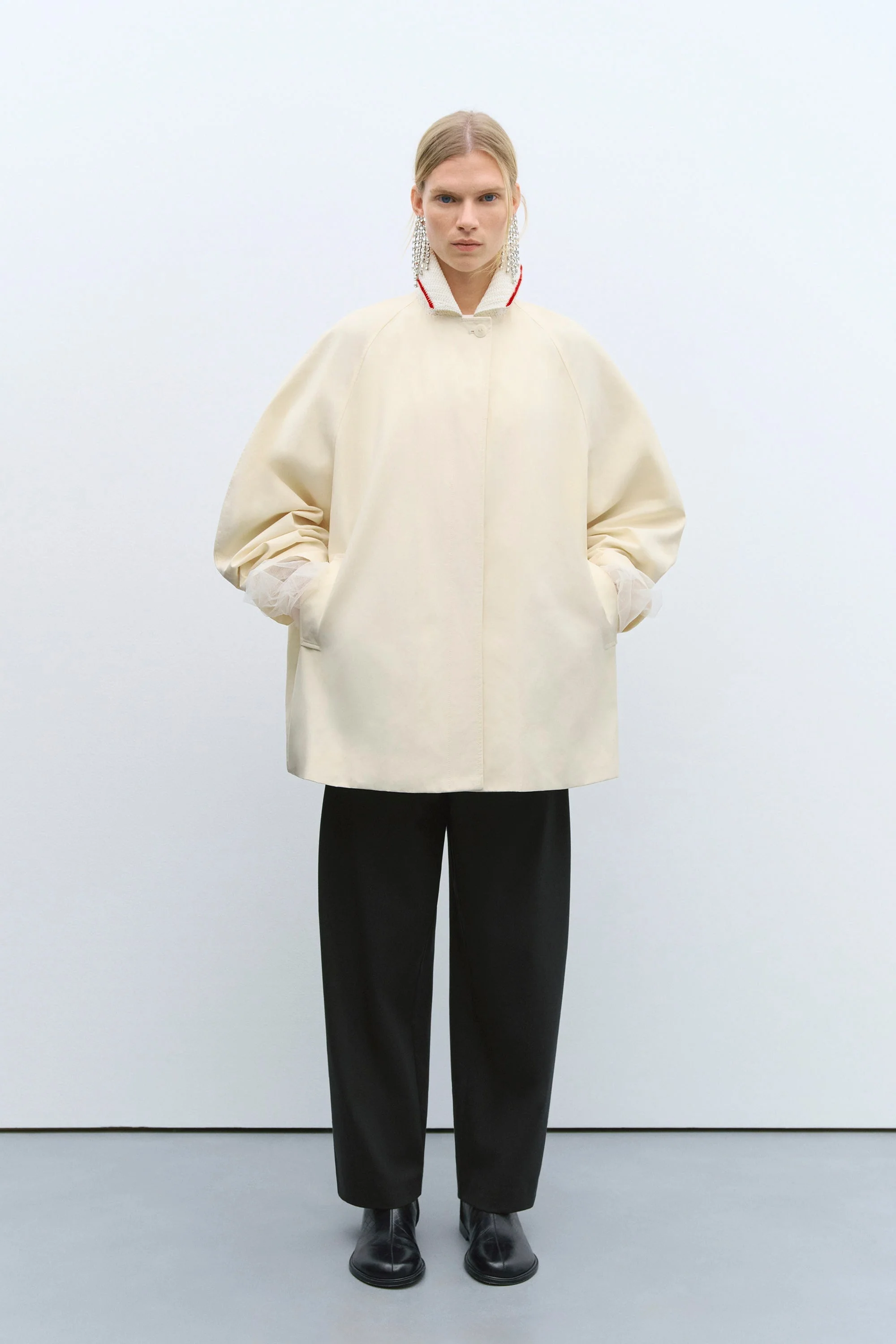 Cordera Crochet Collar Jacket - Image 2