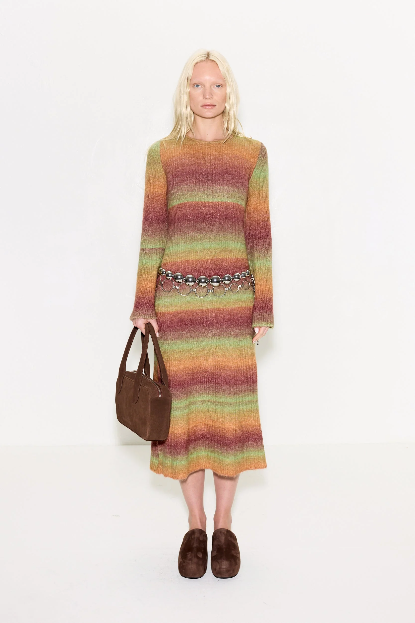 Simon Miller Axon Knit Dress - Autumn Ombre - Image 3