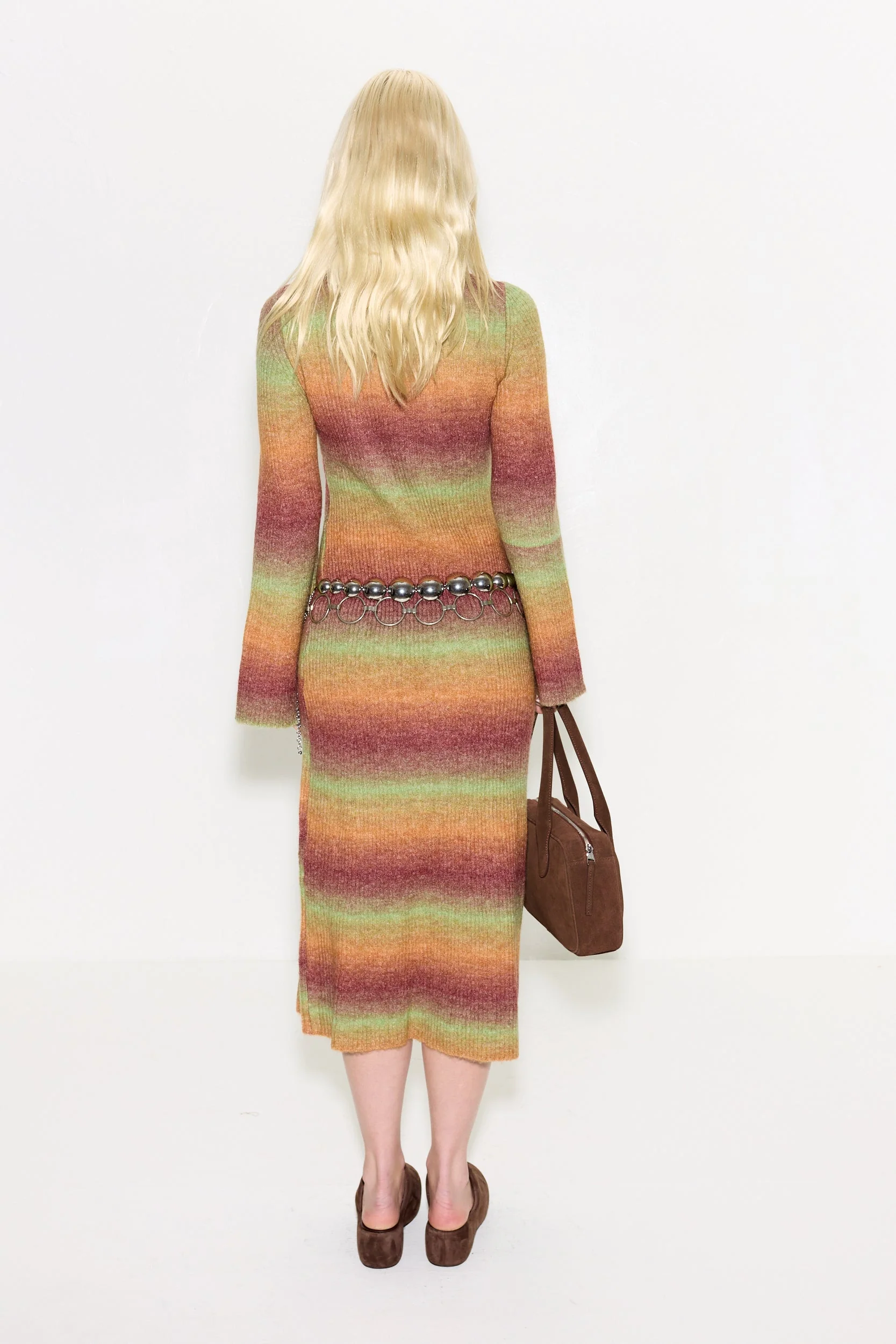 Simon Miller Axon Knit Dress - Autumn Ombre - Image 4
