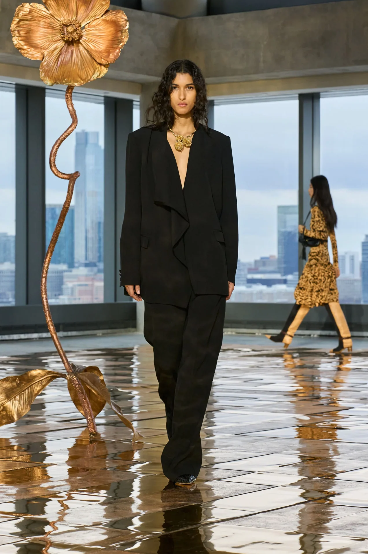Ulla Johnson Elea Draped Front Jacket - Image 3
