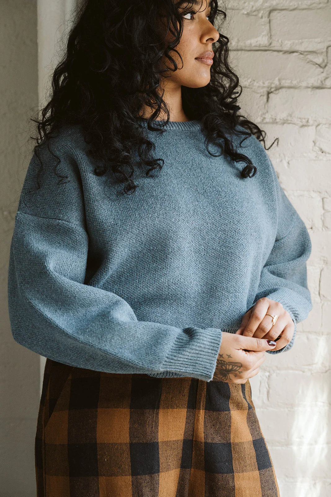 Deiji Studios Glacier Blue Pullover - Image 2