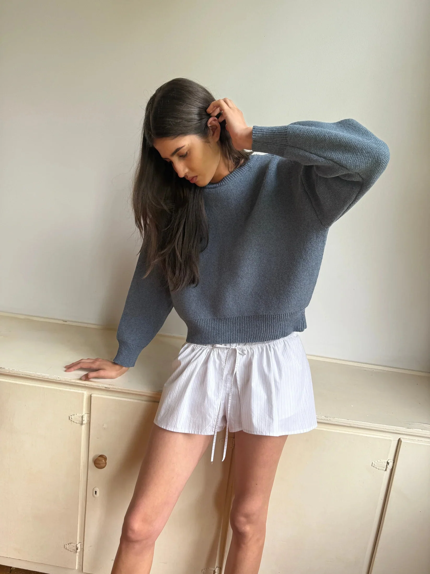 Deiji Studios Glacier Blue Pullover - Image 7