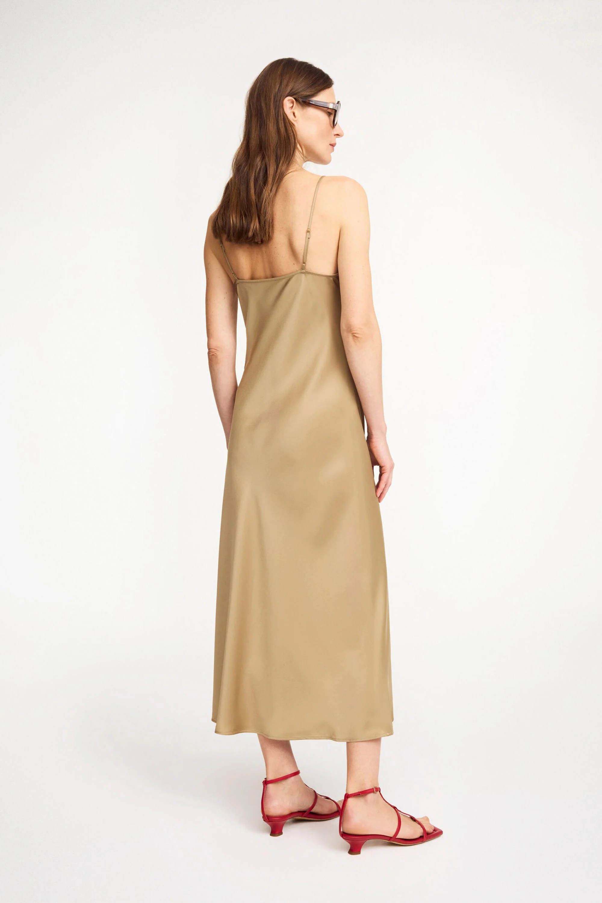 By Malene Birger Libbie Dress - Kelp - Image 2