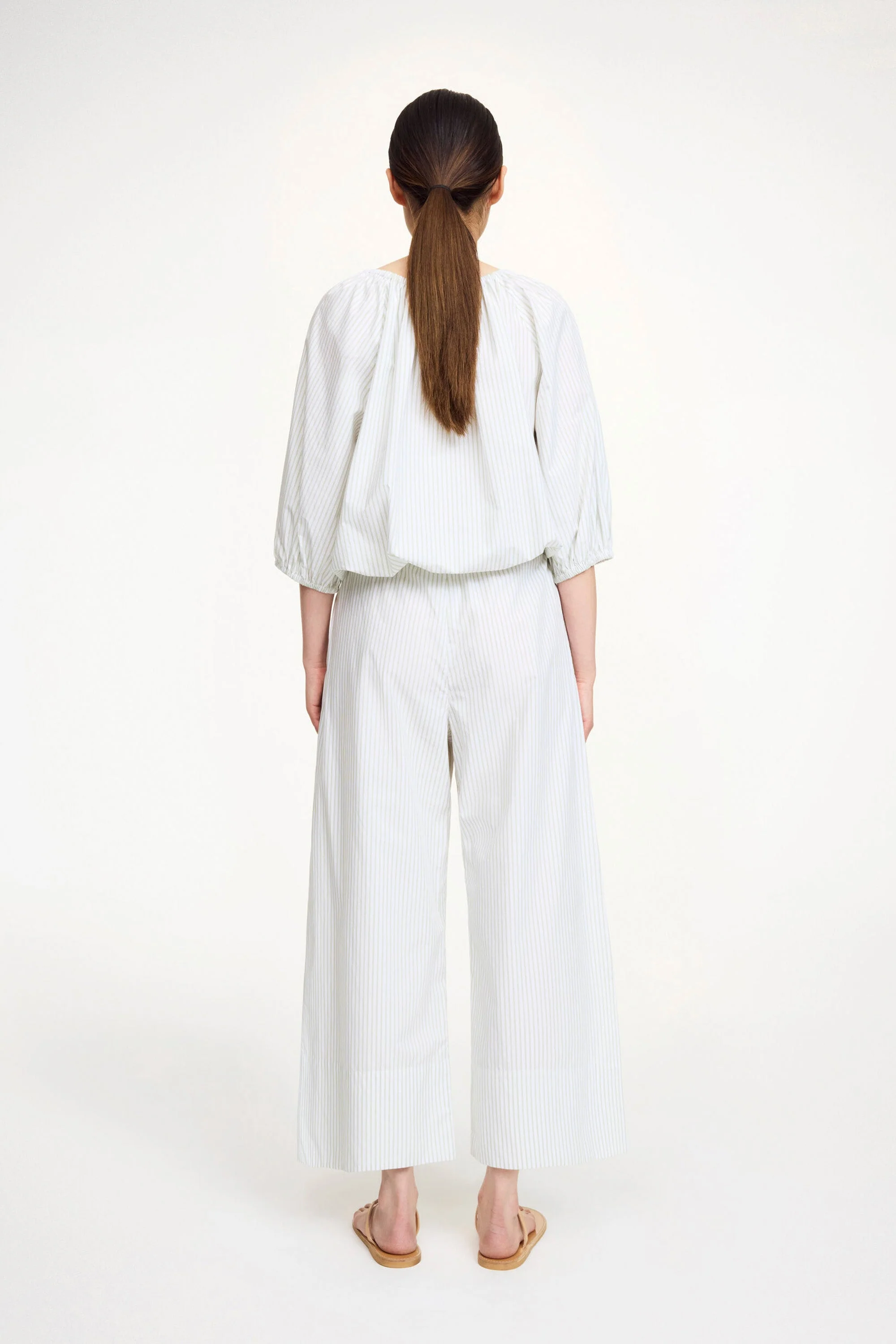 By Malene Birger Luisa Pants - Twin Stripe - Image 2