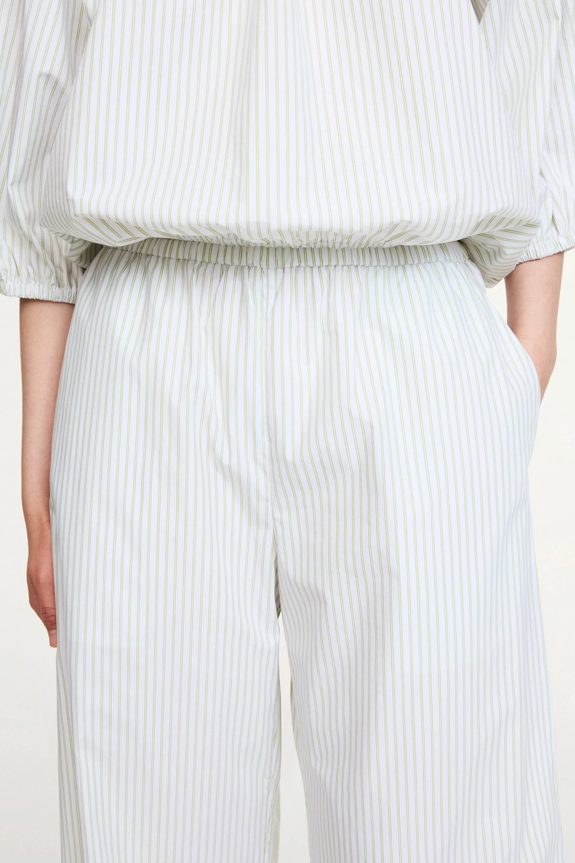 By Malene Birger Luisa Pants - Twin Stripe - Image 3