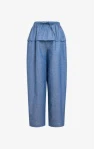 Alaia Peplum Pants - Bleu Jeans - Image 7