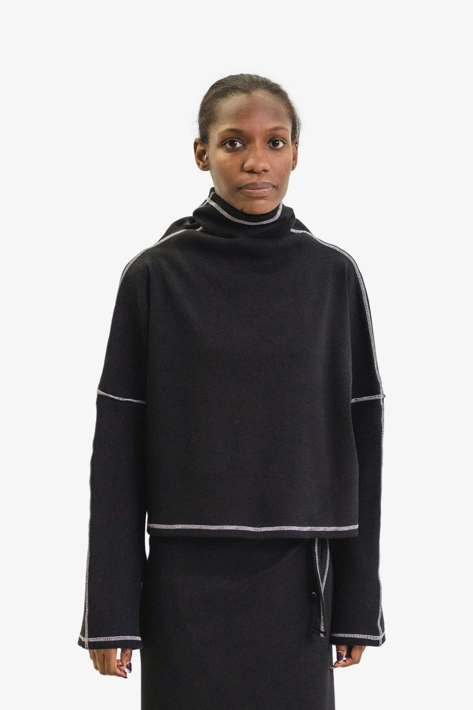 Baserange Camer Turtleneck - Black - Image 2