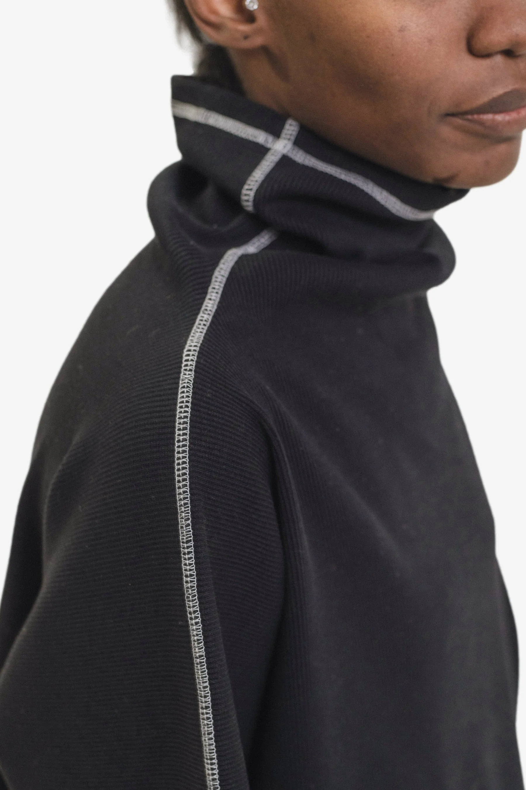 Baserange Camer Turtleneck - Black - Image 5
