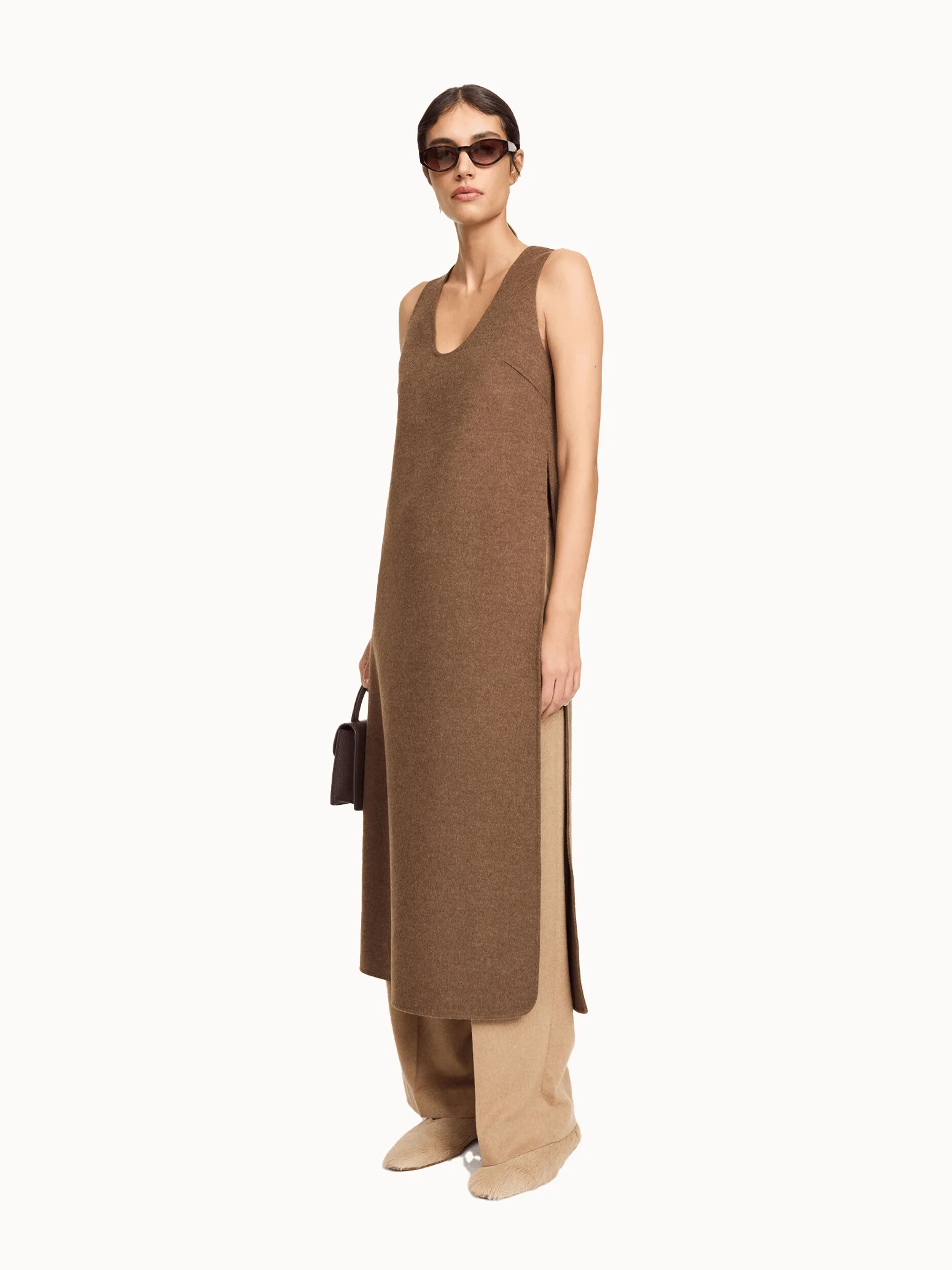 By Malene Birger Florence Top - Sesame Suede - Image 2