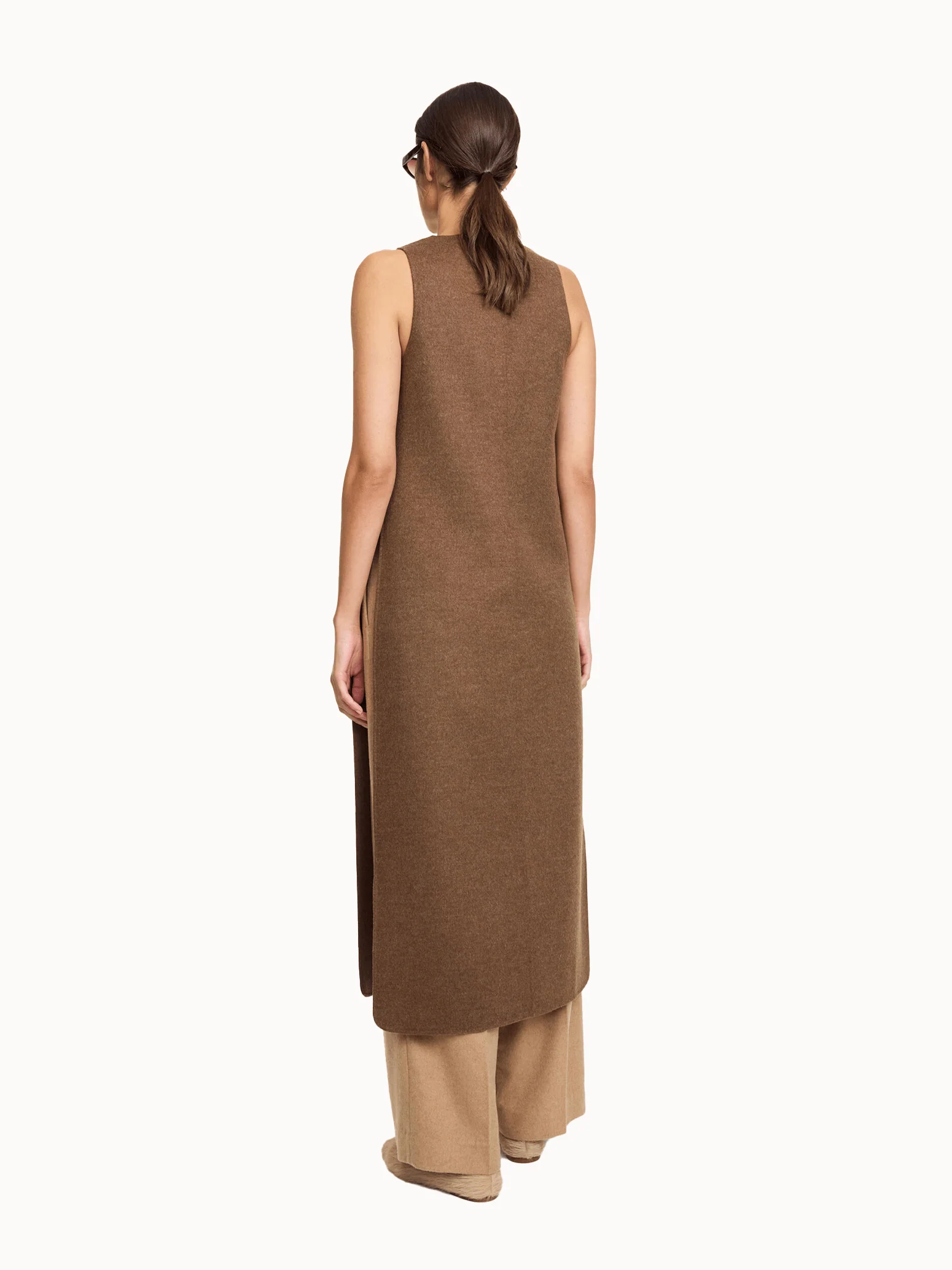 By Malene Birger Florence Top - Sesame Suede - Image 3
