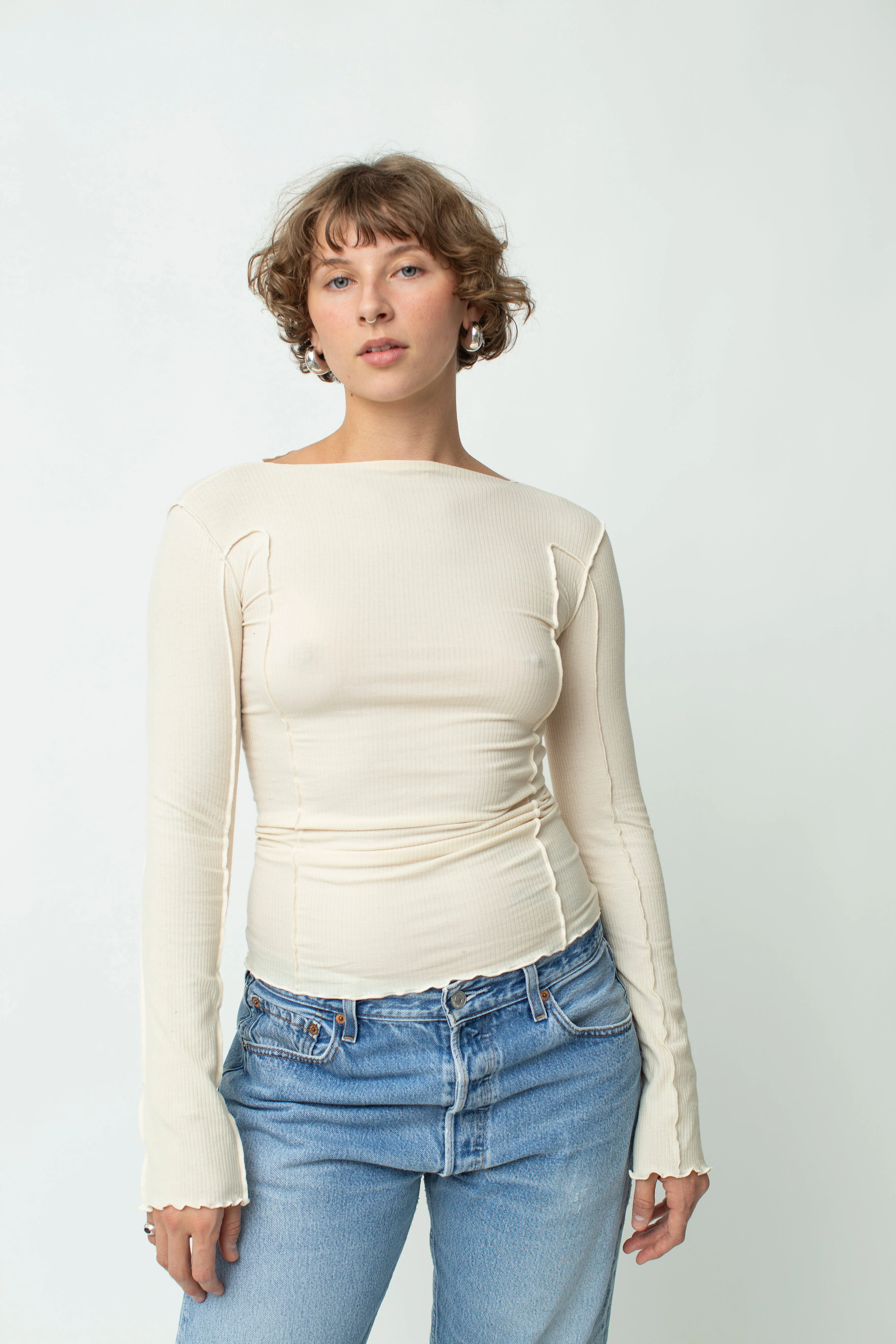 Baserange Omato Long Sleeve Top - Image 3