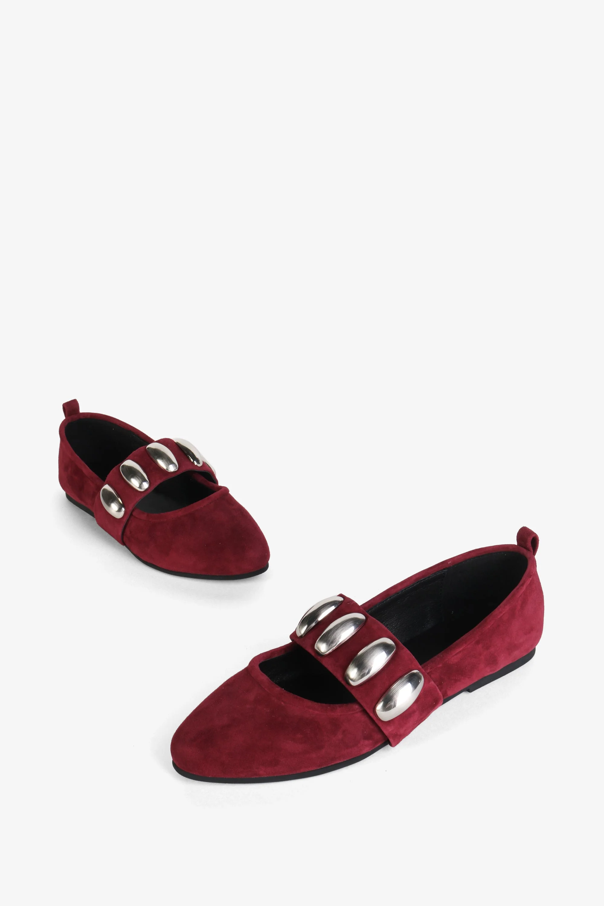 INTENTIONALLY __________. Tone Oversized Stud Mary Jane Flat - Image 3