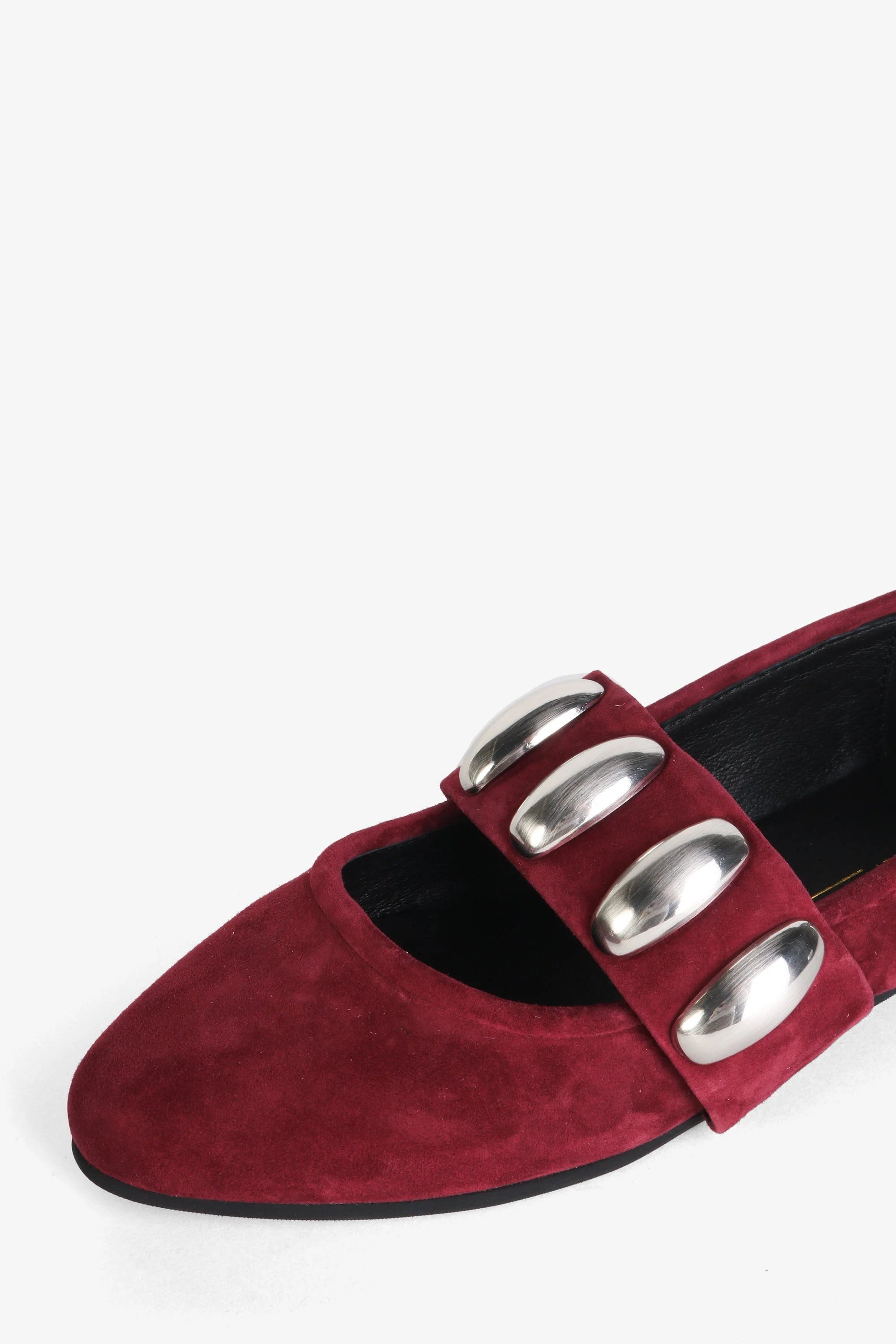 INTENTIONALLY __________. Tone Oversized Stud Mary Jane Flat - Image 4