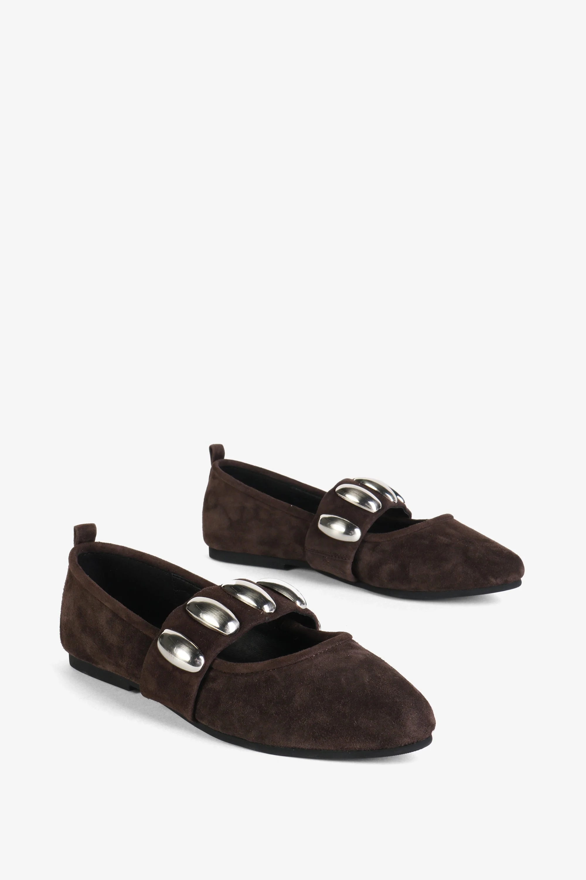 INTENTIONALLY __________. Tone Oversized Stud Mary Jane Flat - Image 7