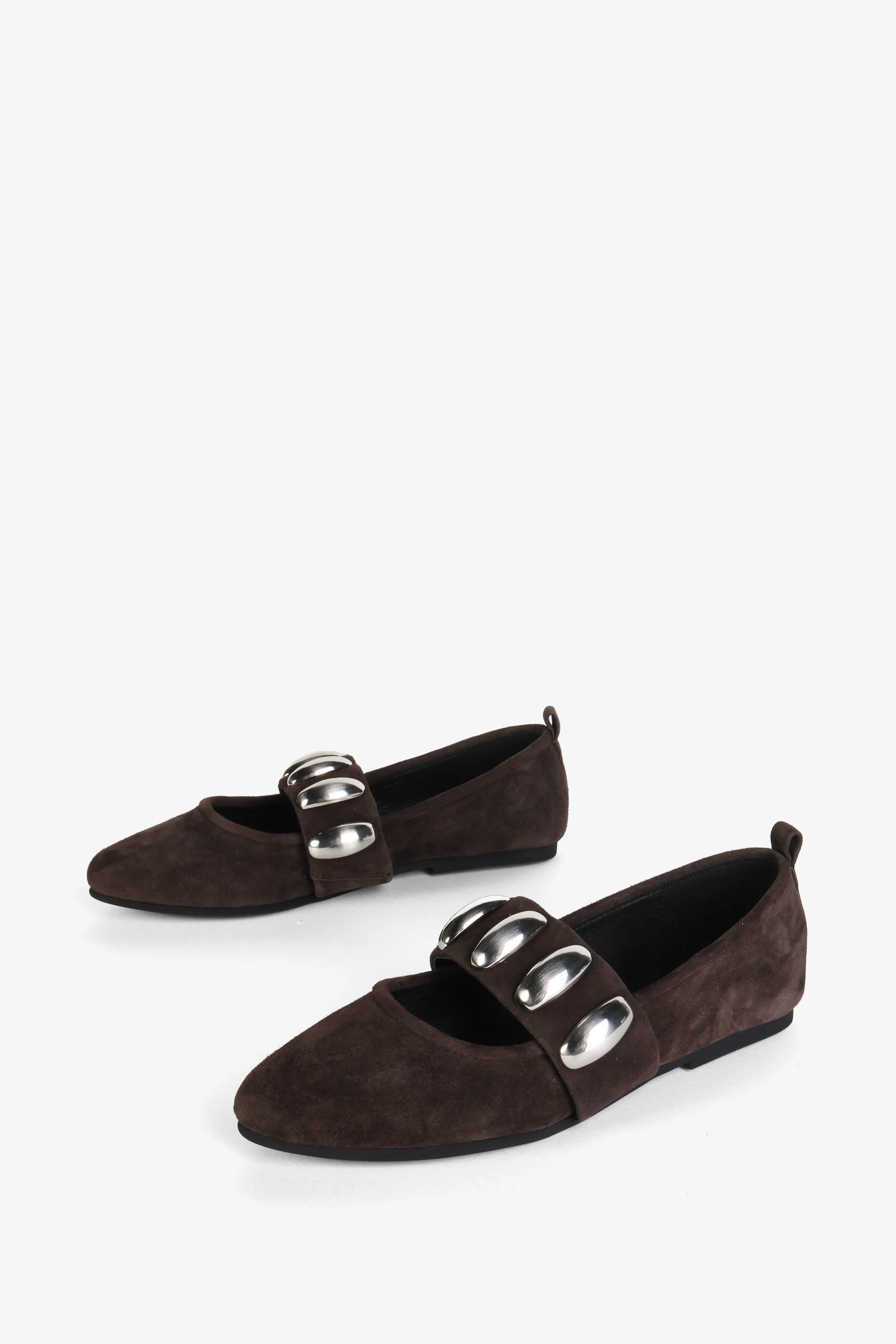 INTENTIONALLY __________. Tone Oversized Stud Mary Jane Flat - Image 8