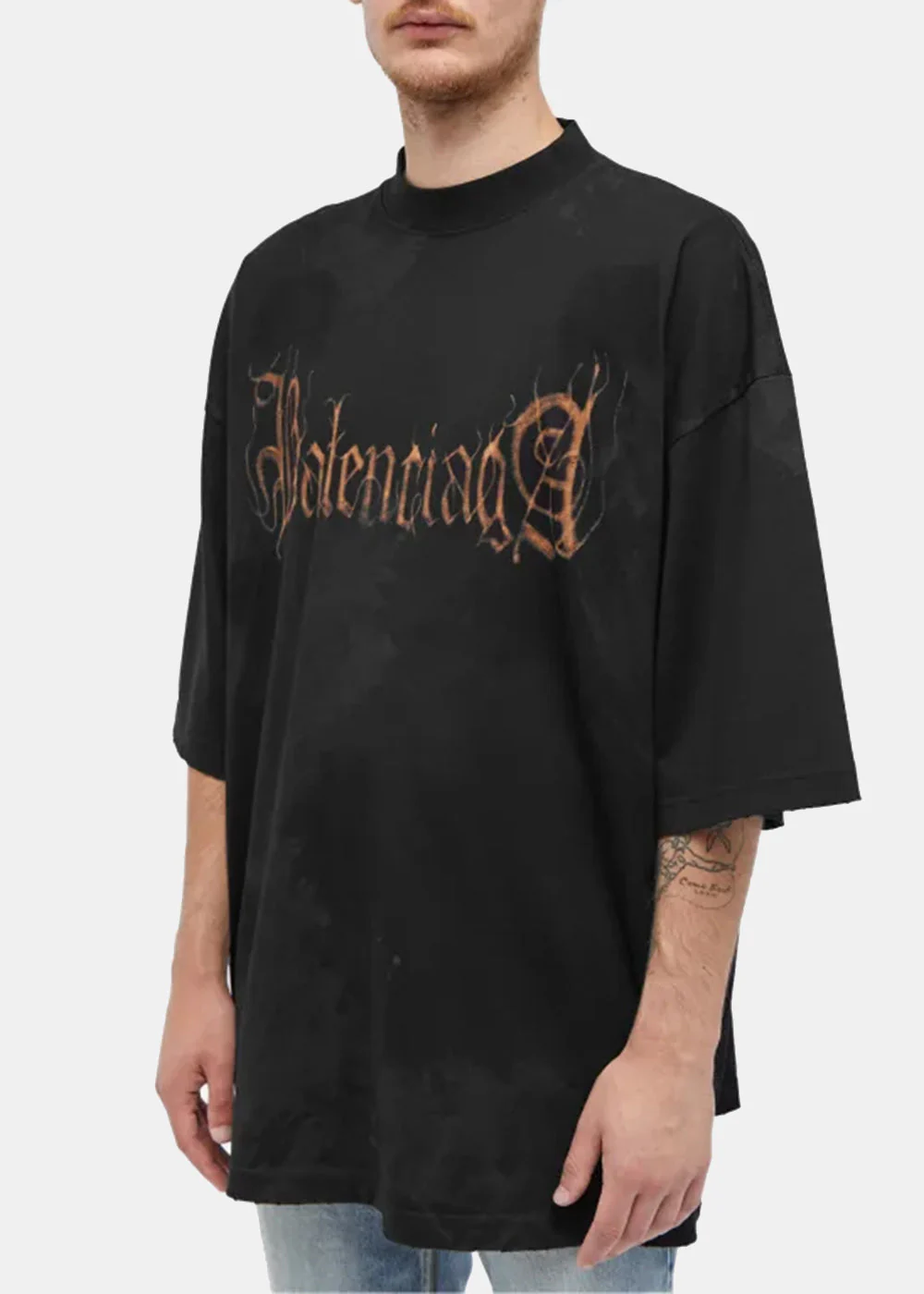 Balenciaga Heavy Metal T-Shirt - Black - Image 3