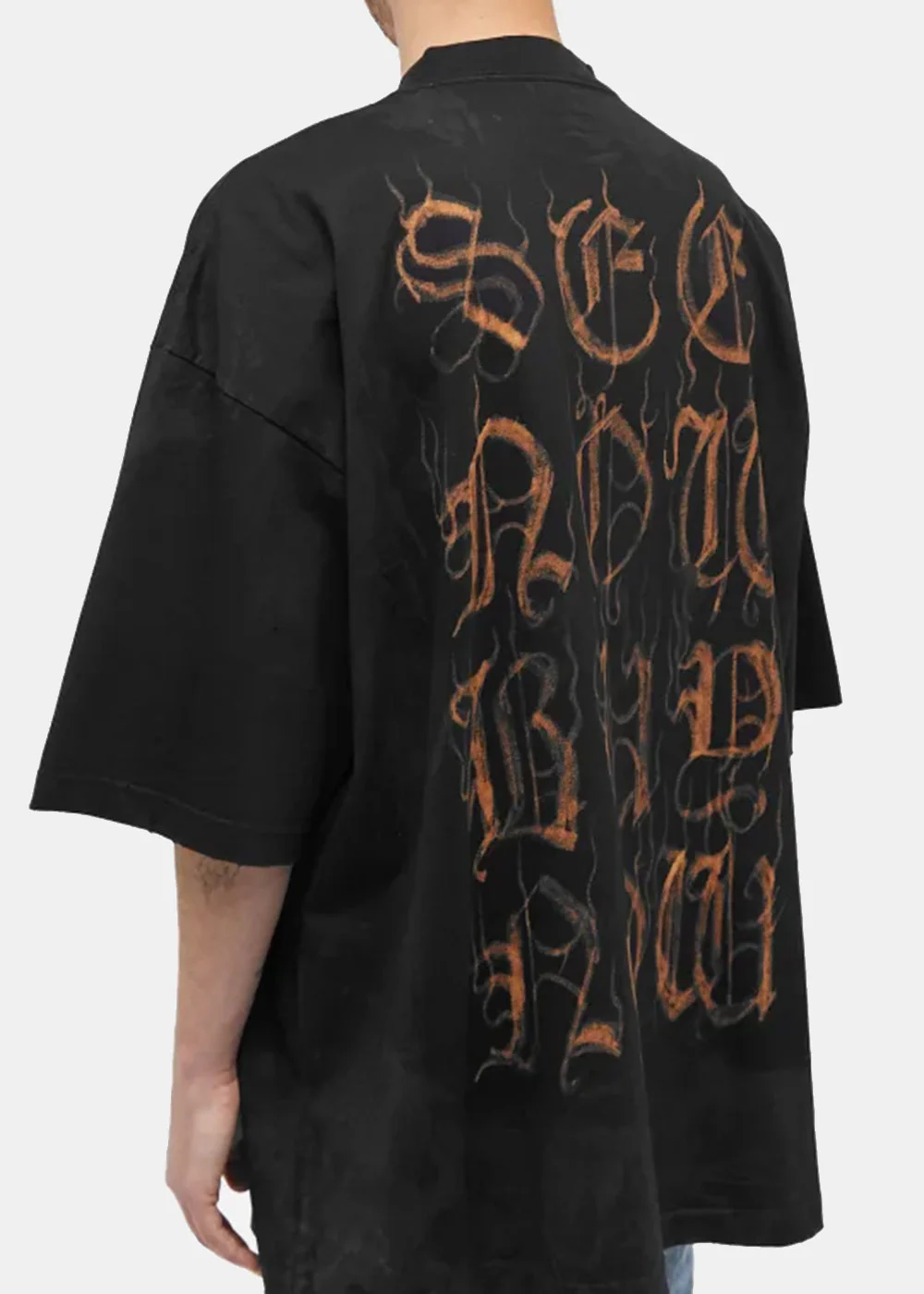 Balenciaga Heavy Metal T-Shirt - Black - Image 4