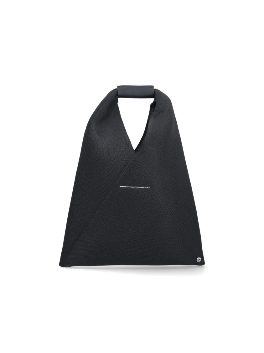 Maison Margiela Triangular-Shaped Bag Tote - Black - Image 3