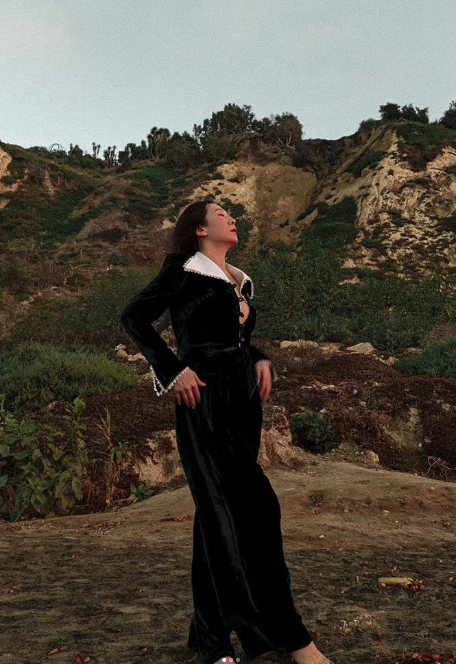 Kristinit Anais Velvet Jacket - Image 7