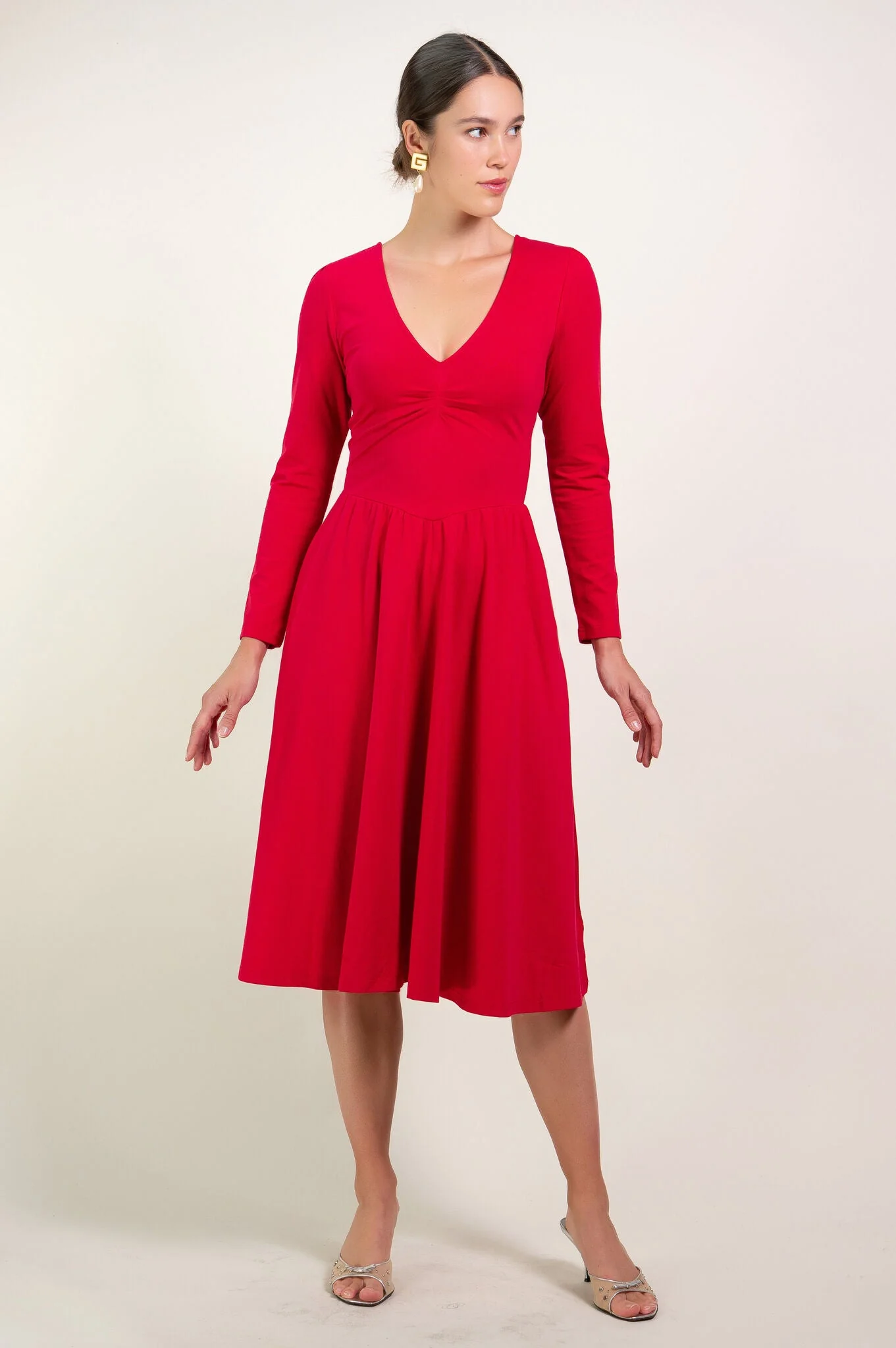 Kristinit Red Pina Ballet Dress - Image 2