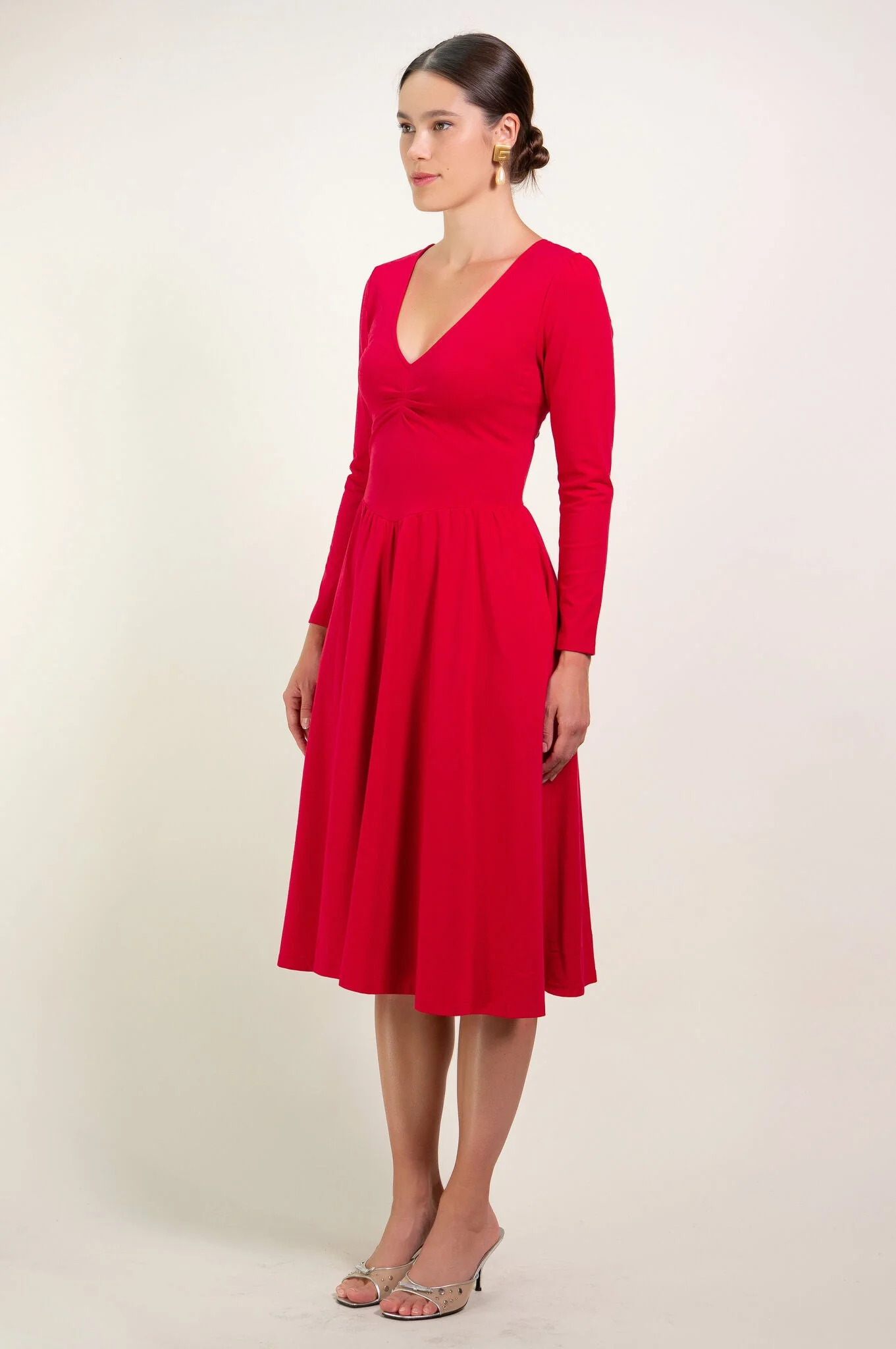 Kristinit Red Pina Ballet Dress - Image 5