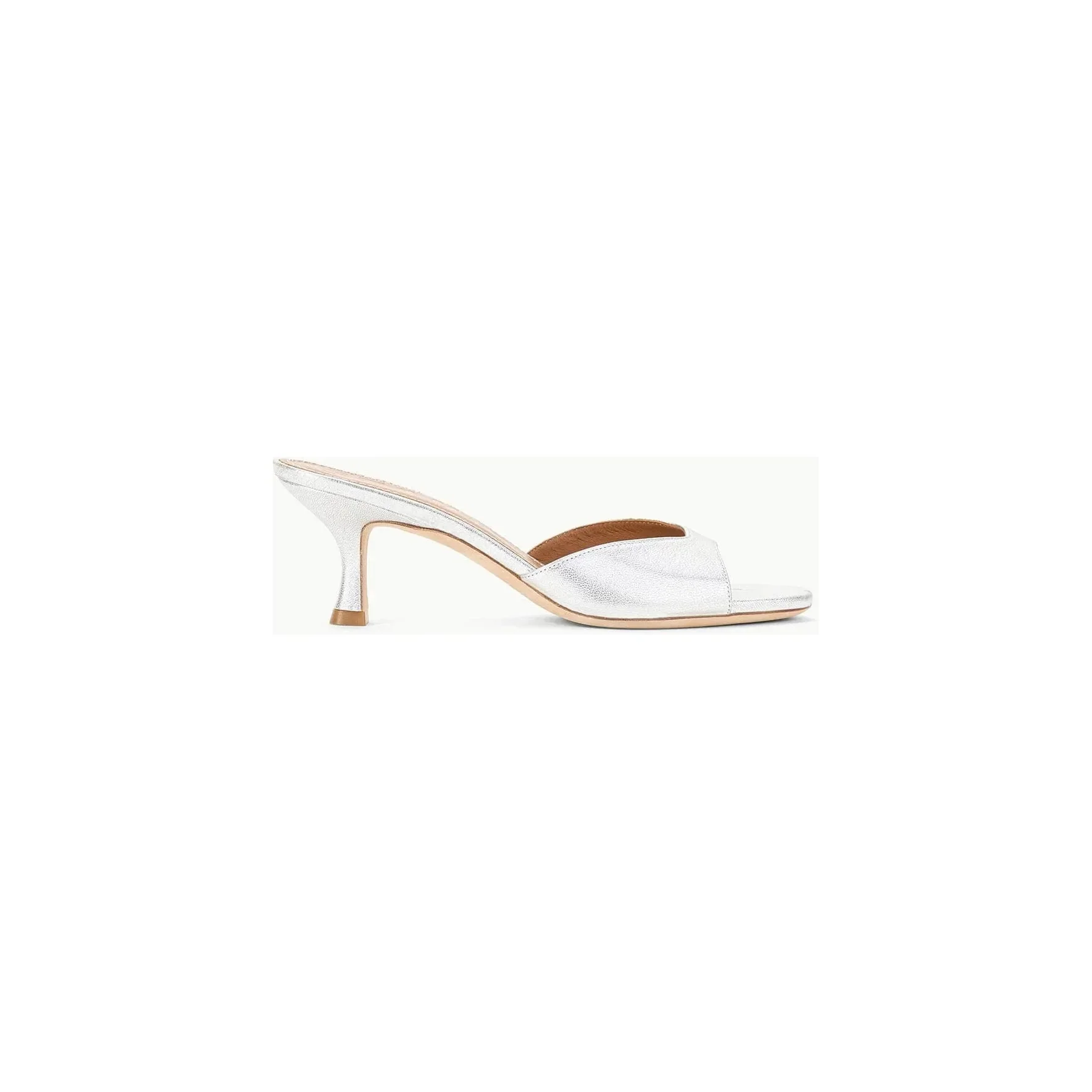 Staud Brigitte Mule - Silver - Image 3