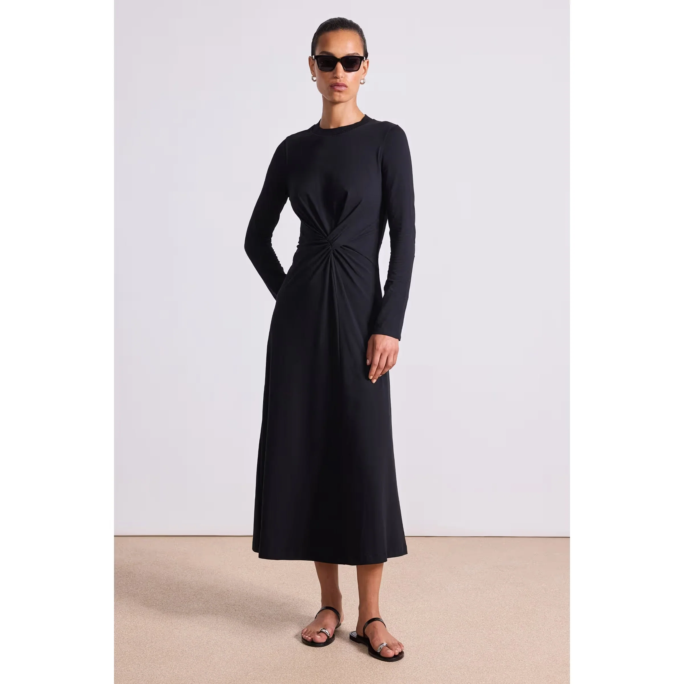 Apiece Apart Long Sleeve Volta Dress - Image 4