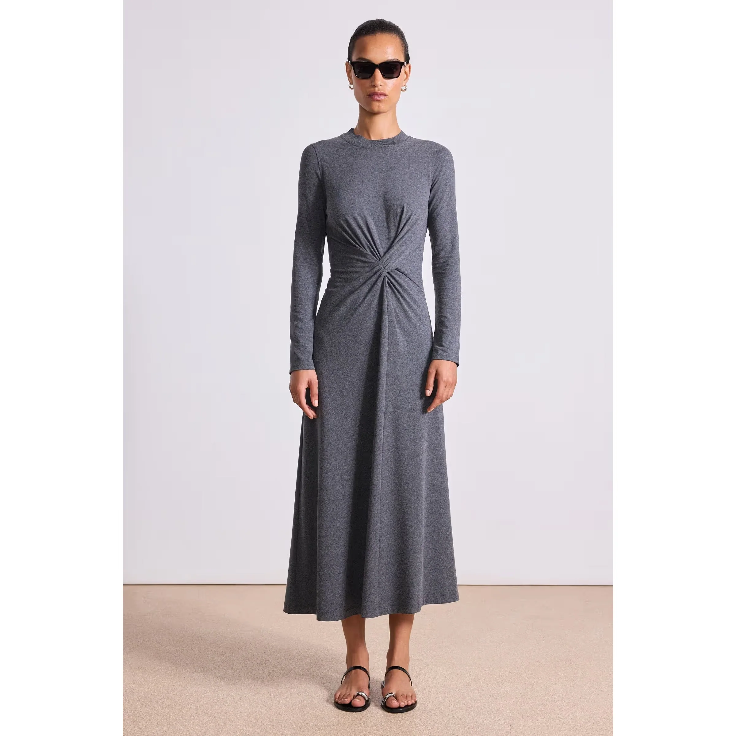 Apiece Apart Long Sleeve Volta Dress - Image 6