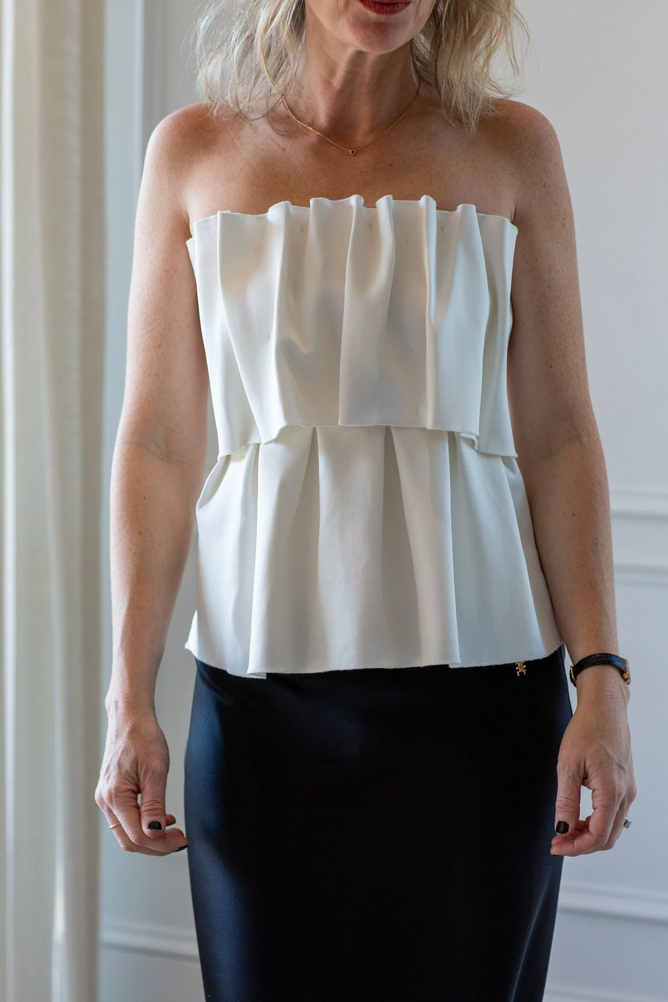 House of Dagmar Sculpted Tube Top - Image 3