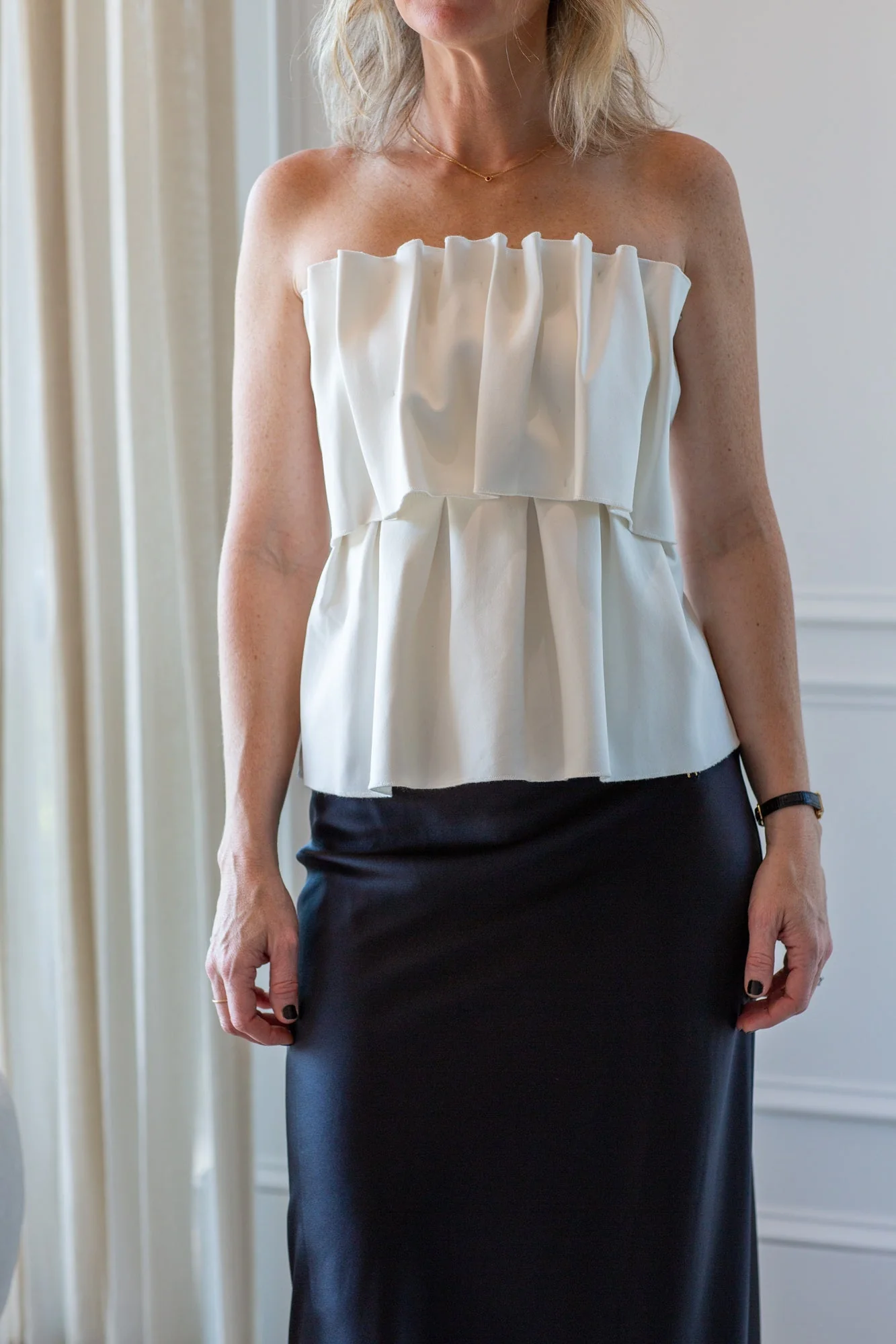 House of Dagmar Sculpted Tube Top - Image 4