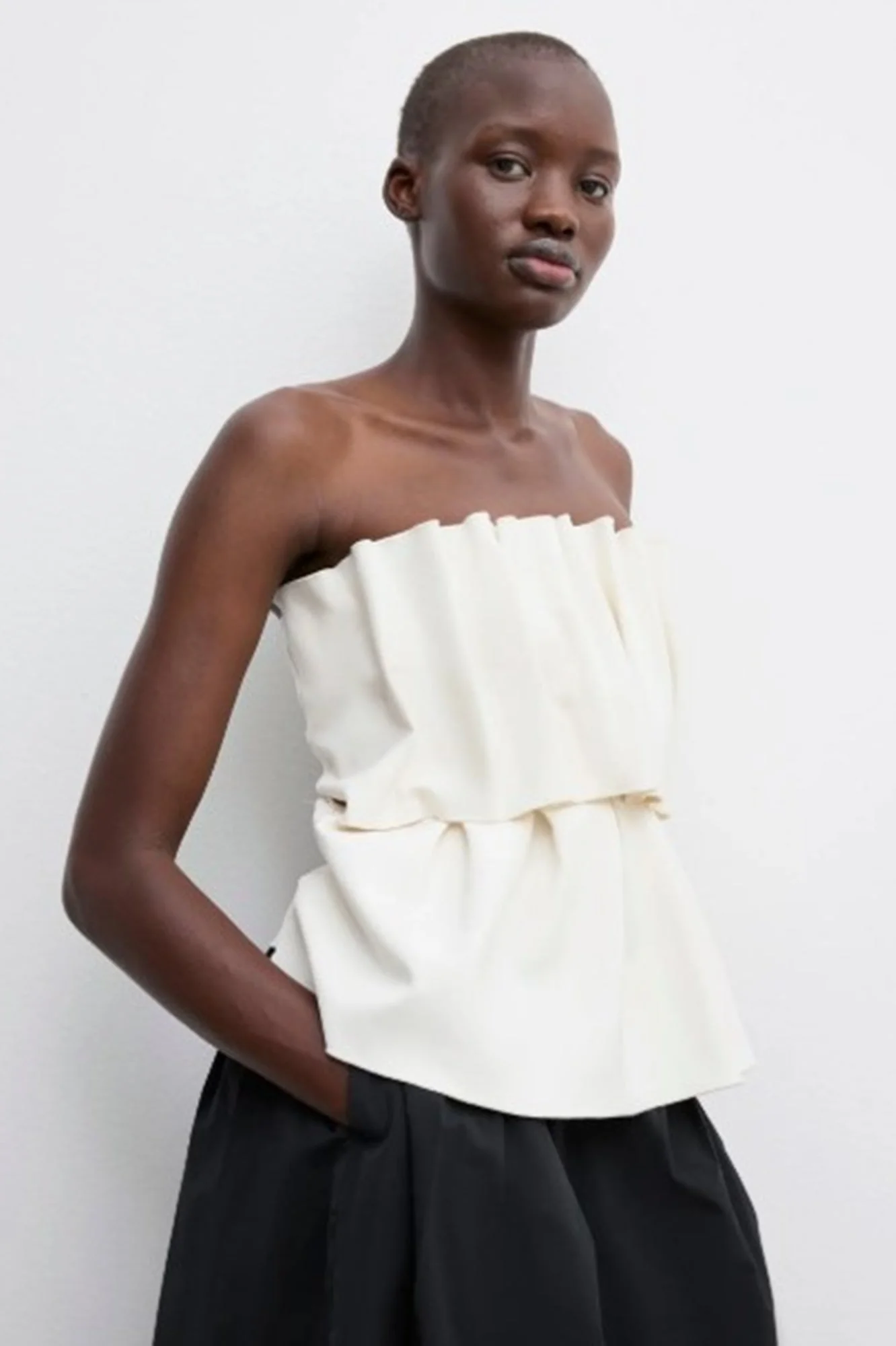 House of Dagmar Sculpted Tube Top - Image 6