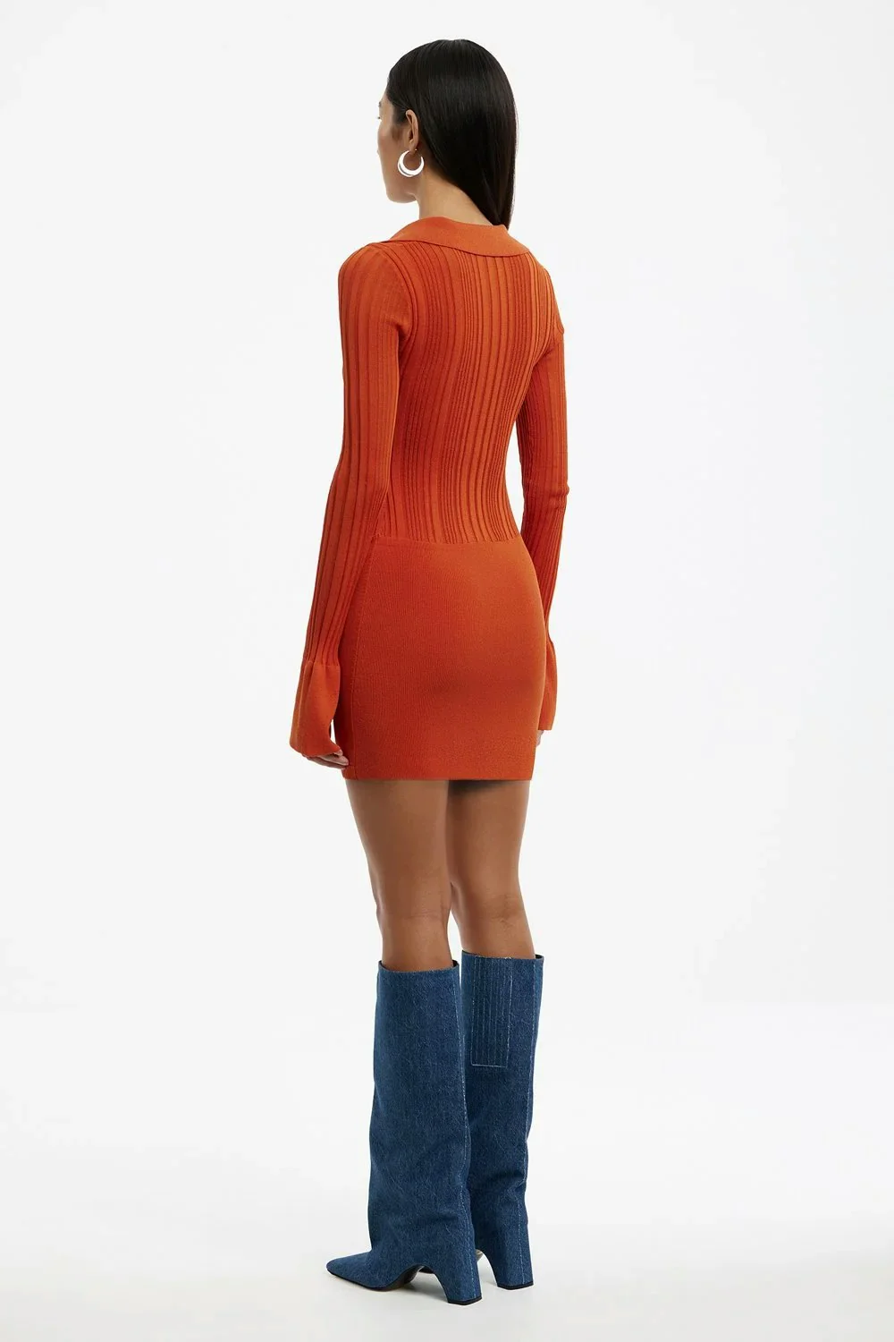 Significant Other Yasmine Mini Dress - Persimmon - Image 3