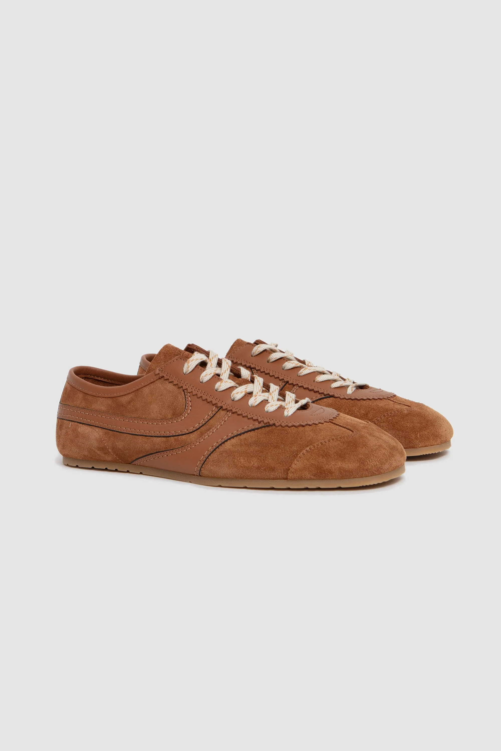 Dries Van Noten Suede Sneakers - Image 3
