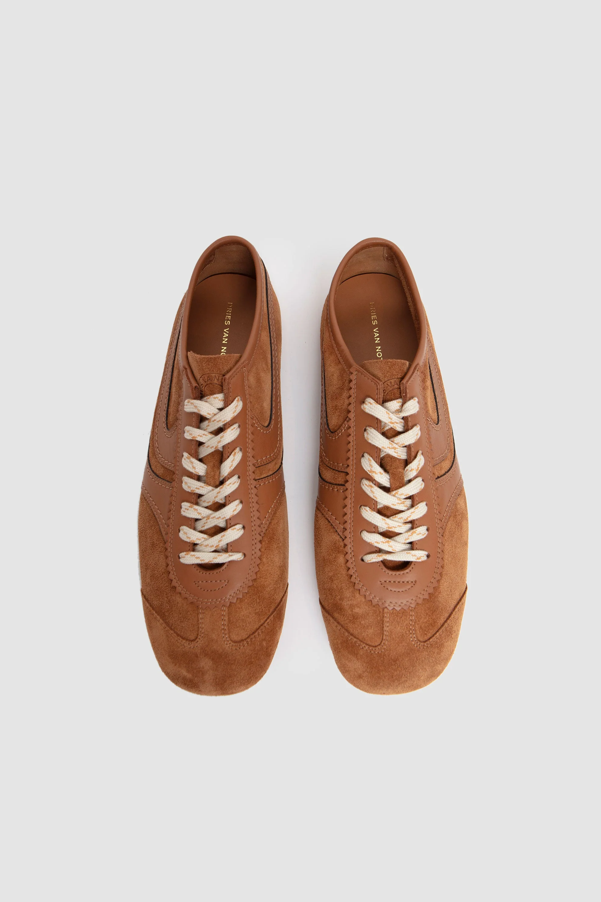 Dries Van Noten Suede Sneakers - Image 4