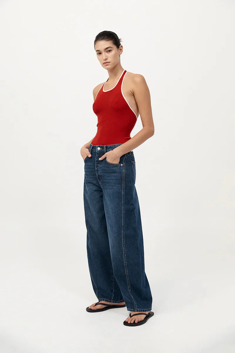 St. Agni Mid Rise Balloon Jeans - Image 2