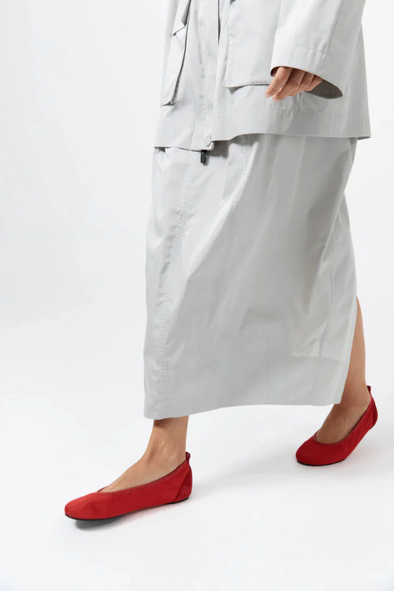 St. Agni Satin Ballet Flat - Image 2
