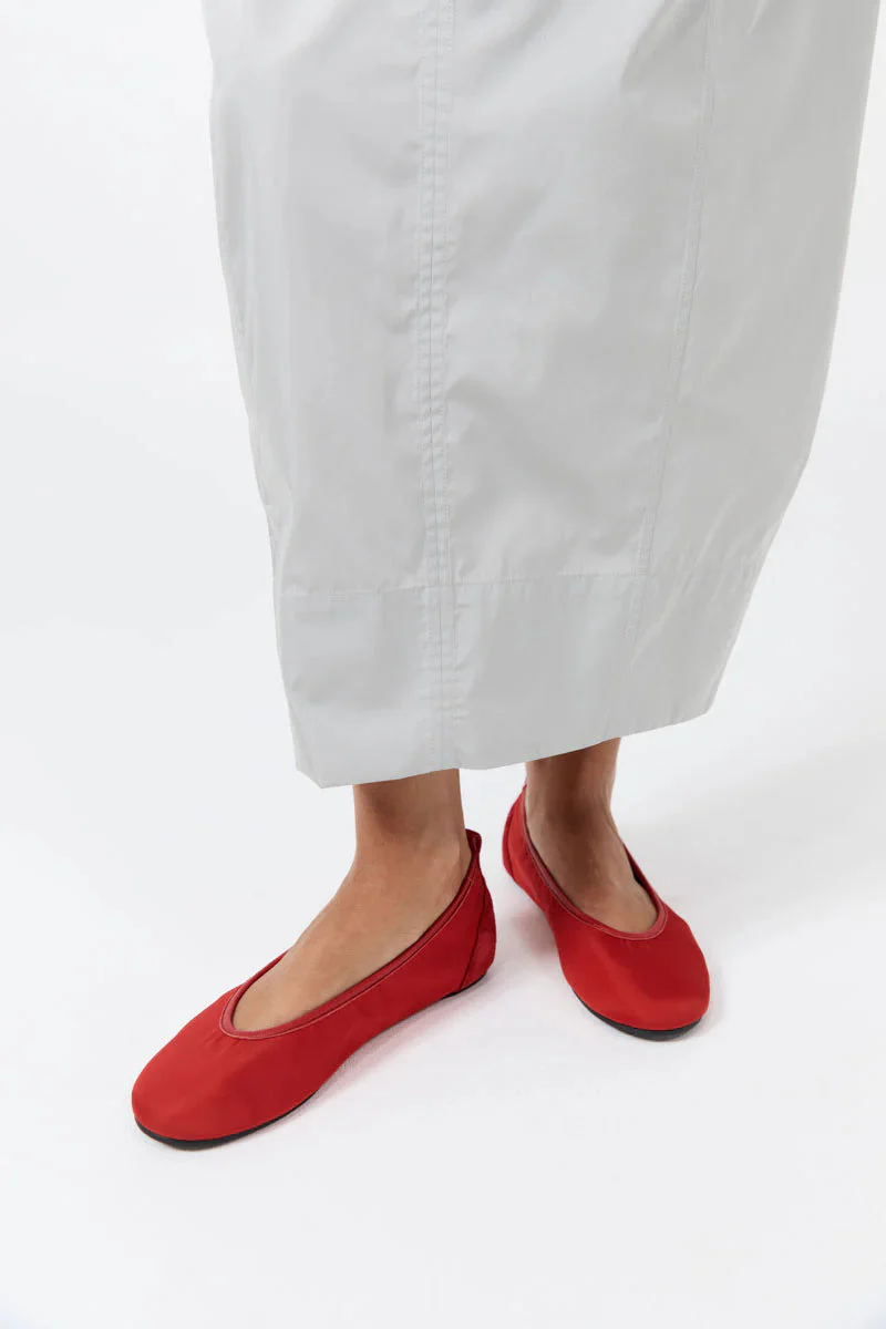 St. Agni Satin Ballet Flat - Image 4