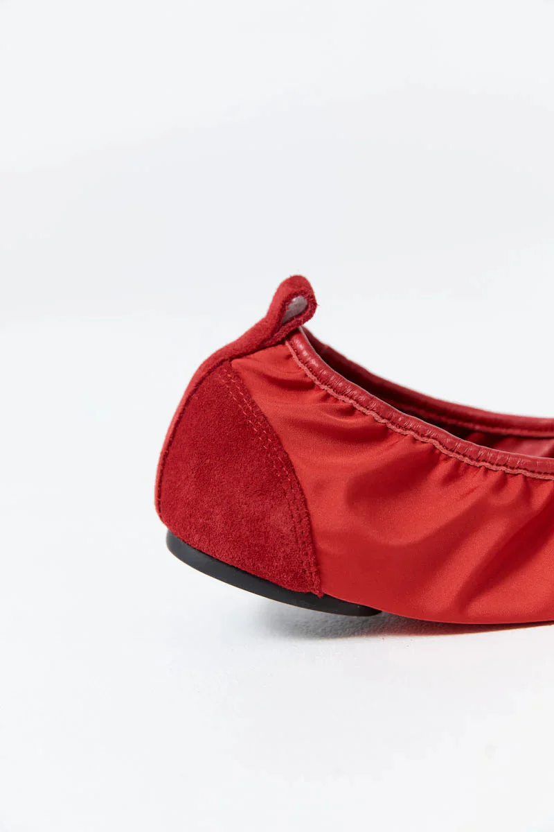 St. Agni Satin Ballet Flat - Image 6