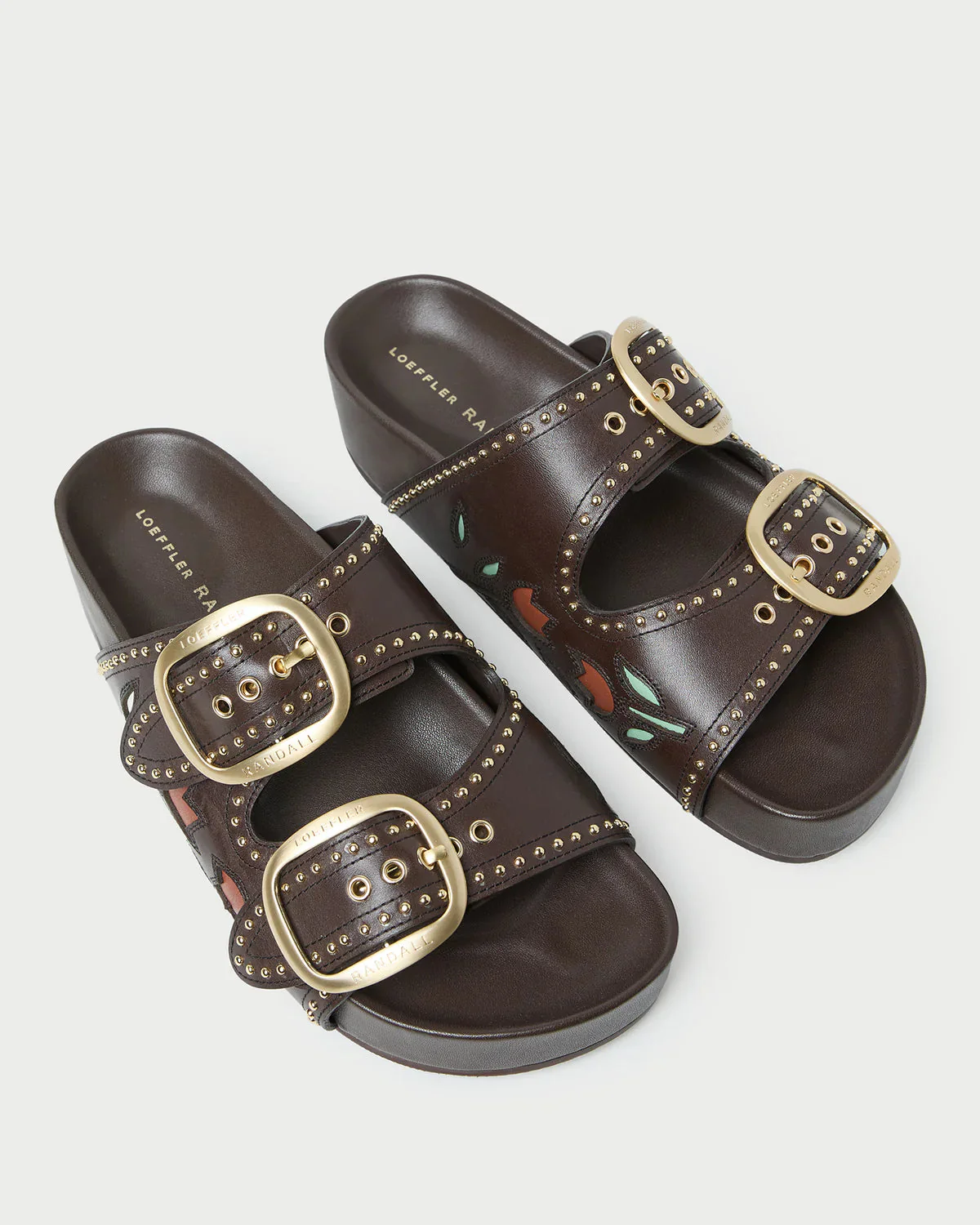 Loeffler Randall Eve Two Band Sandal - Tmoro - Image 4
