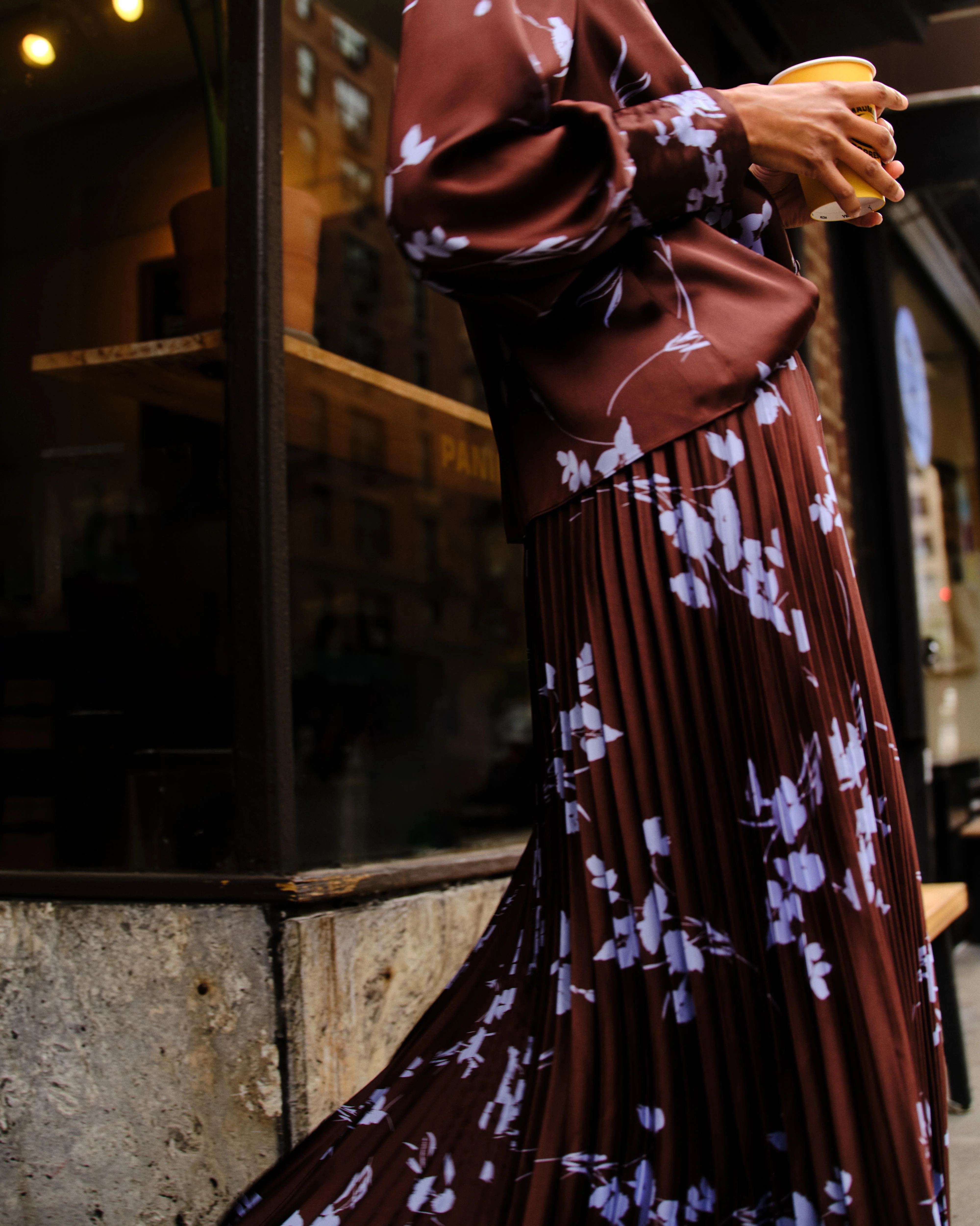 Cartolina Claudia Pleated Skirt - Image 2