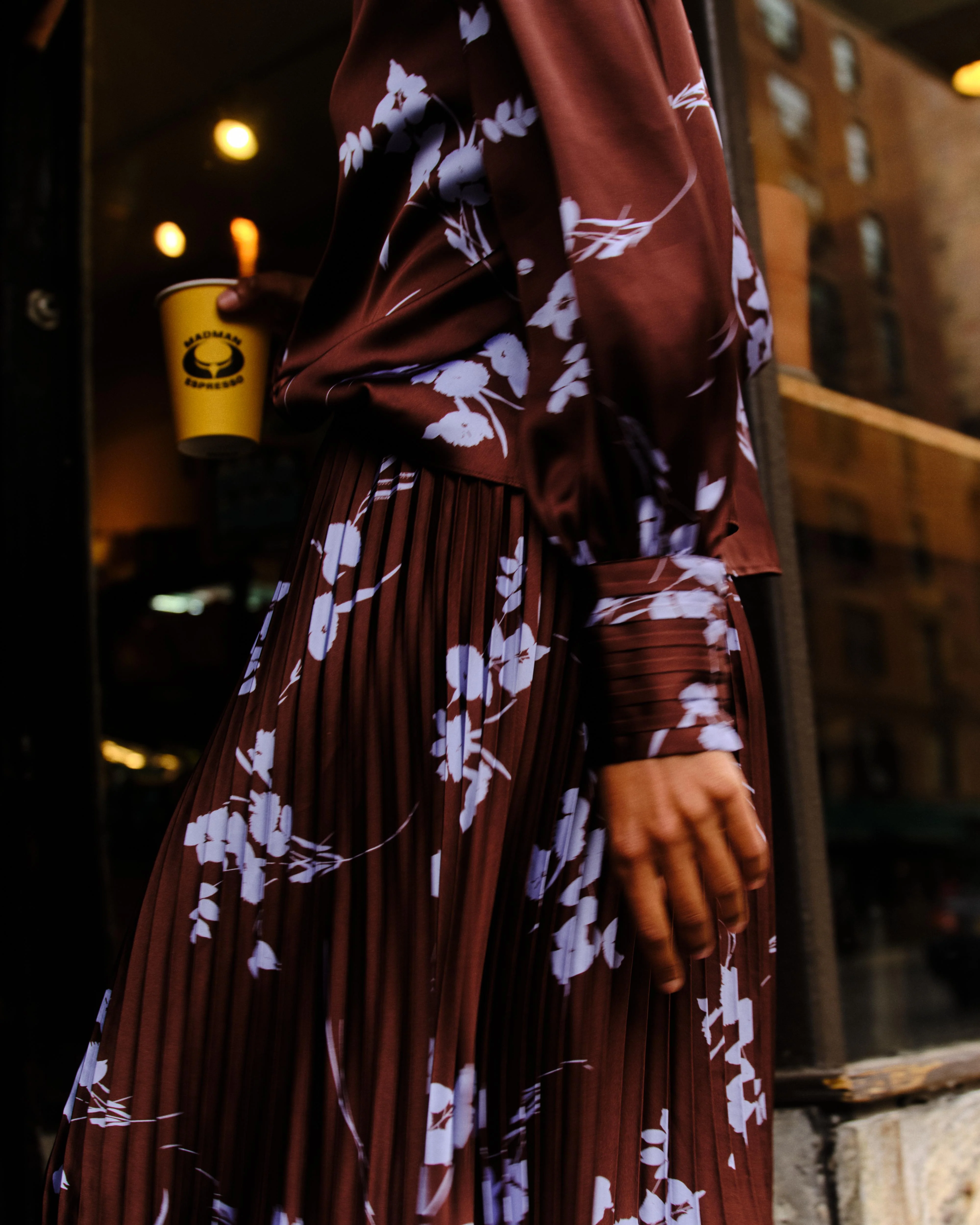 Cartolina Claudia Pleated Skirt - Image 4